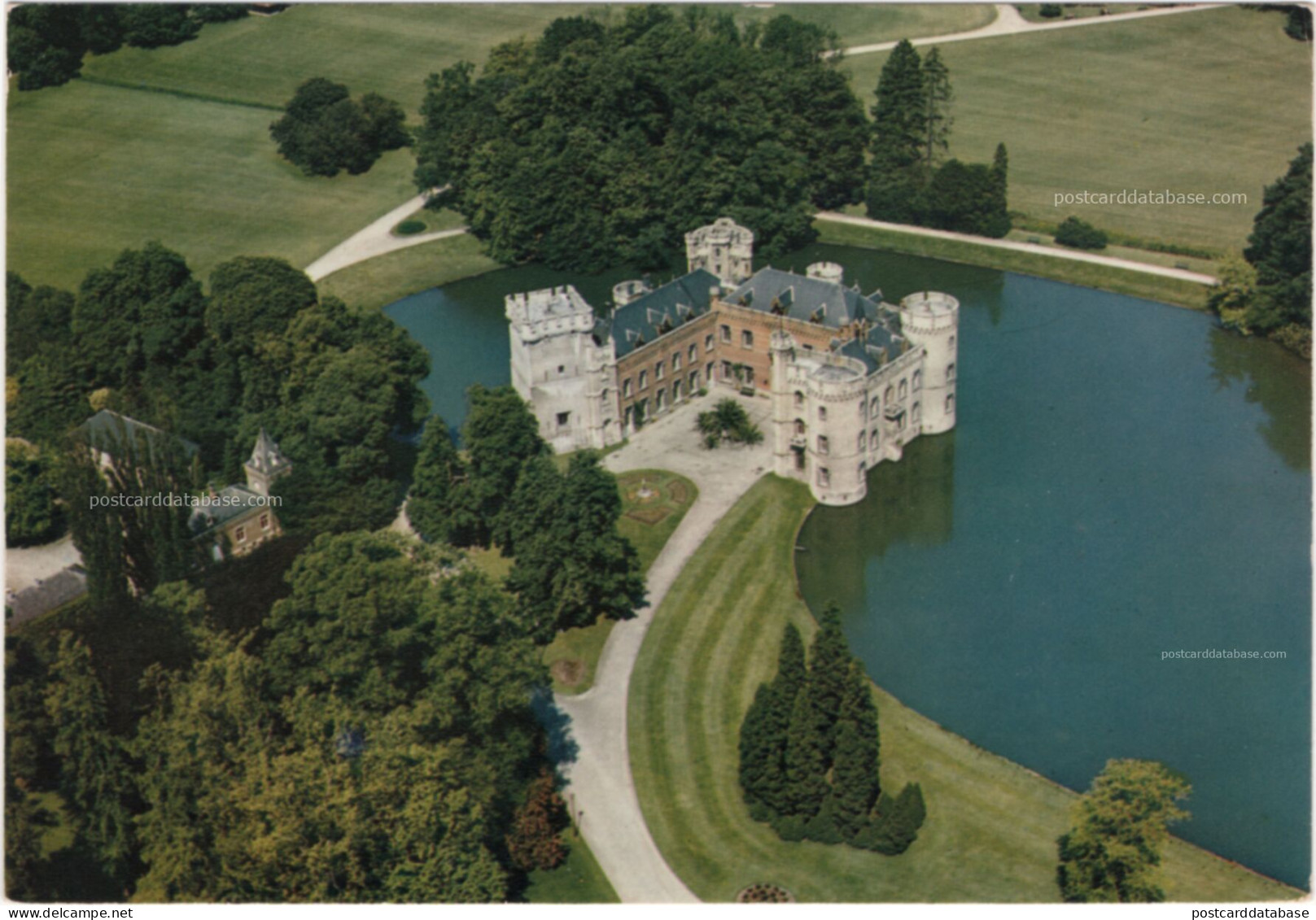 Meise - Nationale Plantentuin - & air view