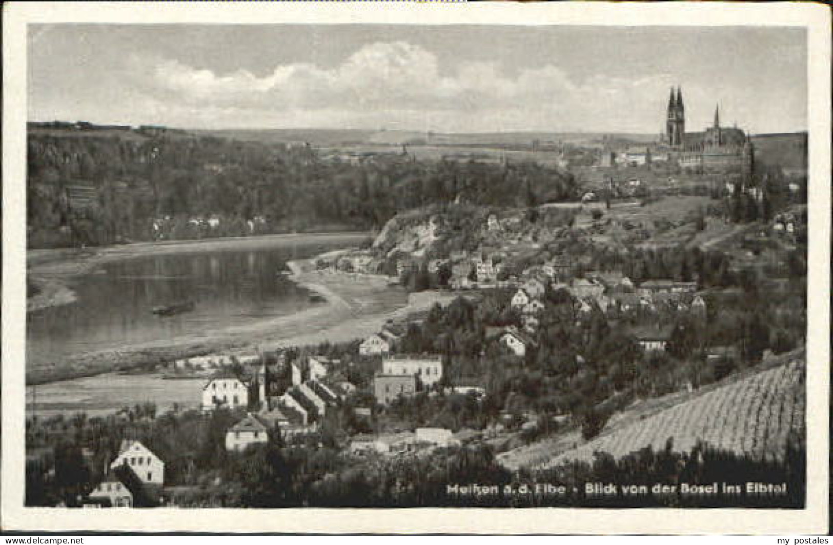 Meissen Elbe Sachsen Meissen