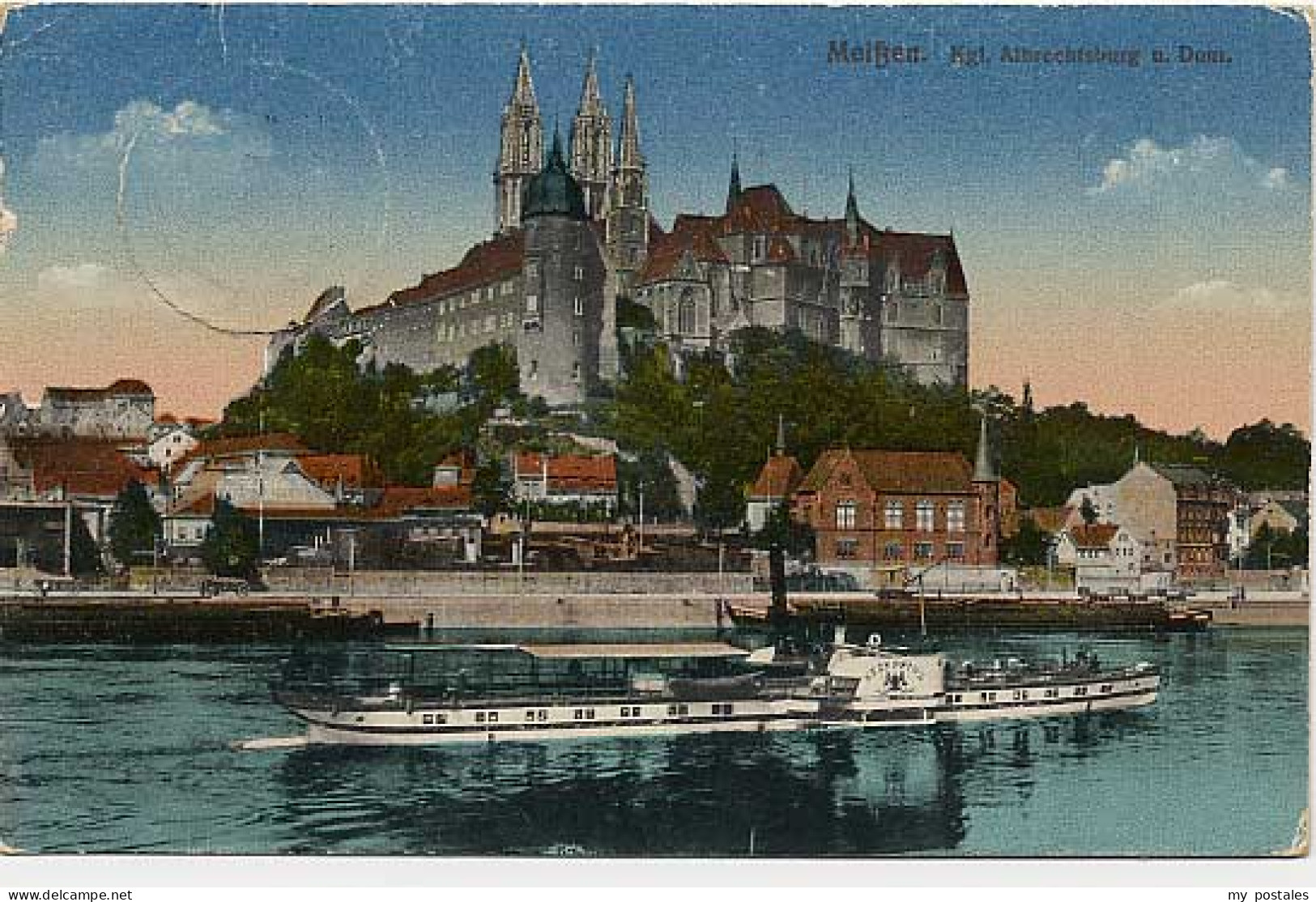 Meissen Elbe Sachsen Meissen