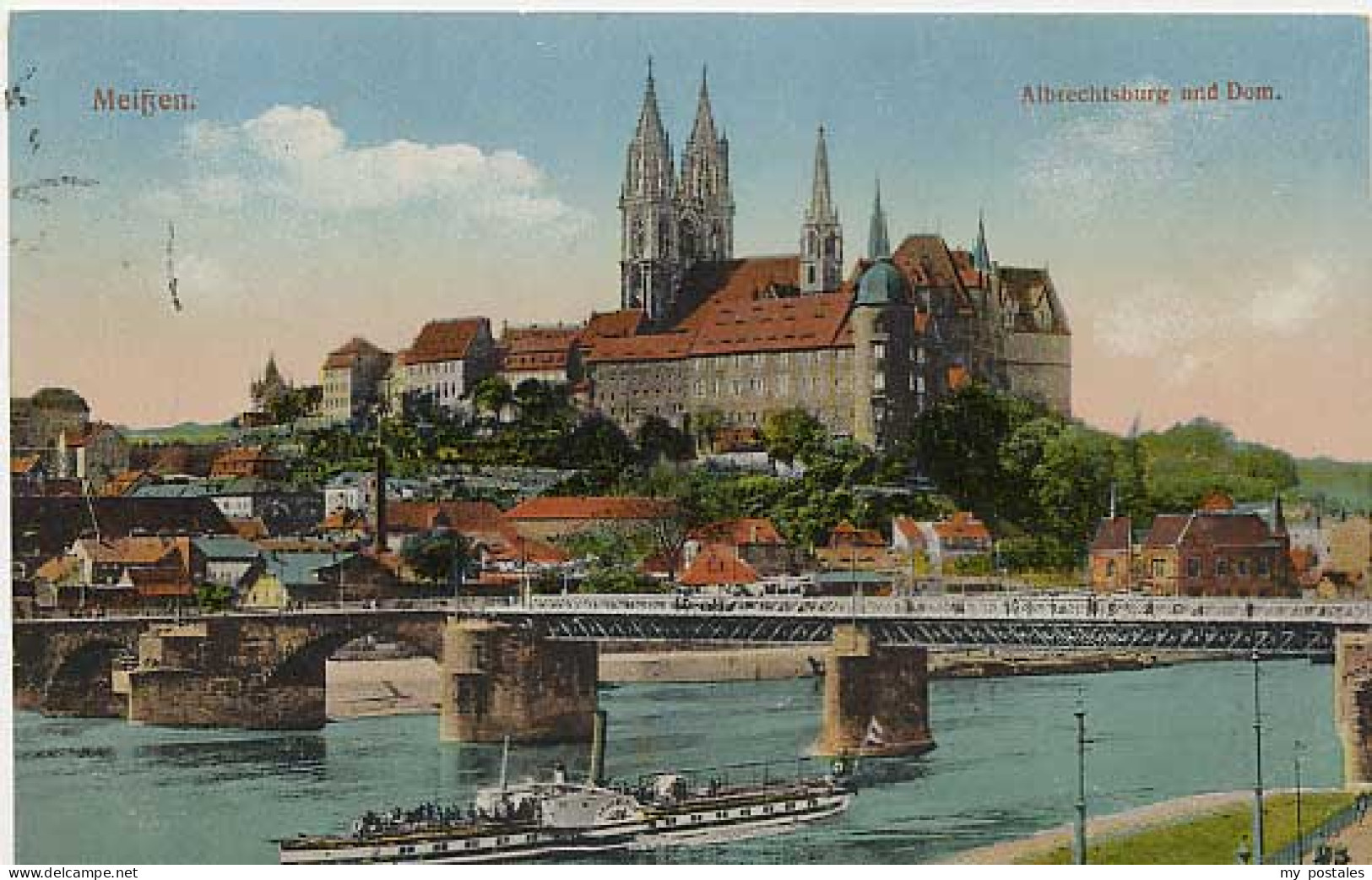 Meissen Elbe Sachsen Meissen