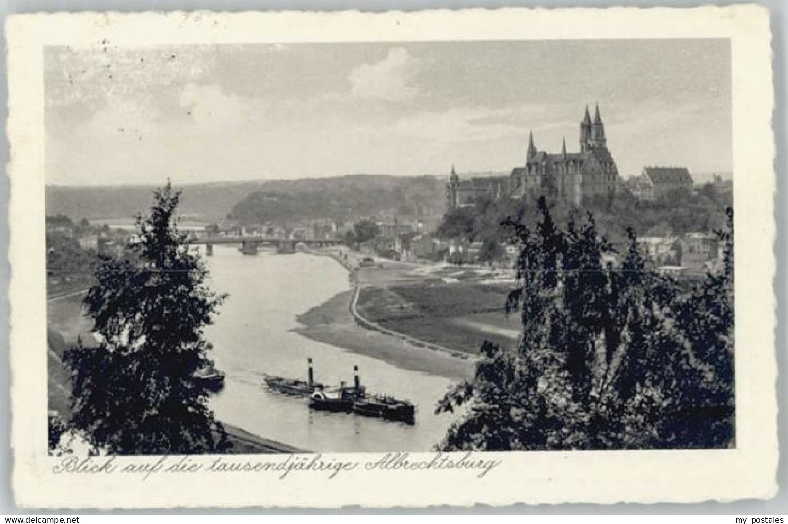 Meissen Elbe Sachsen Meissen Albrechtsburg