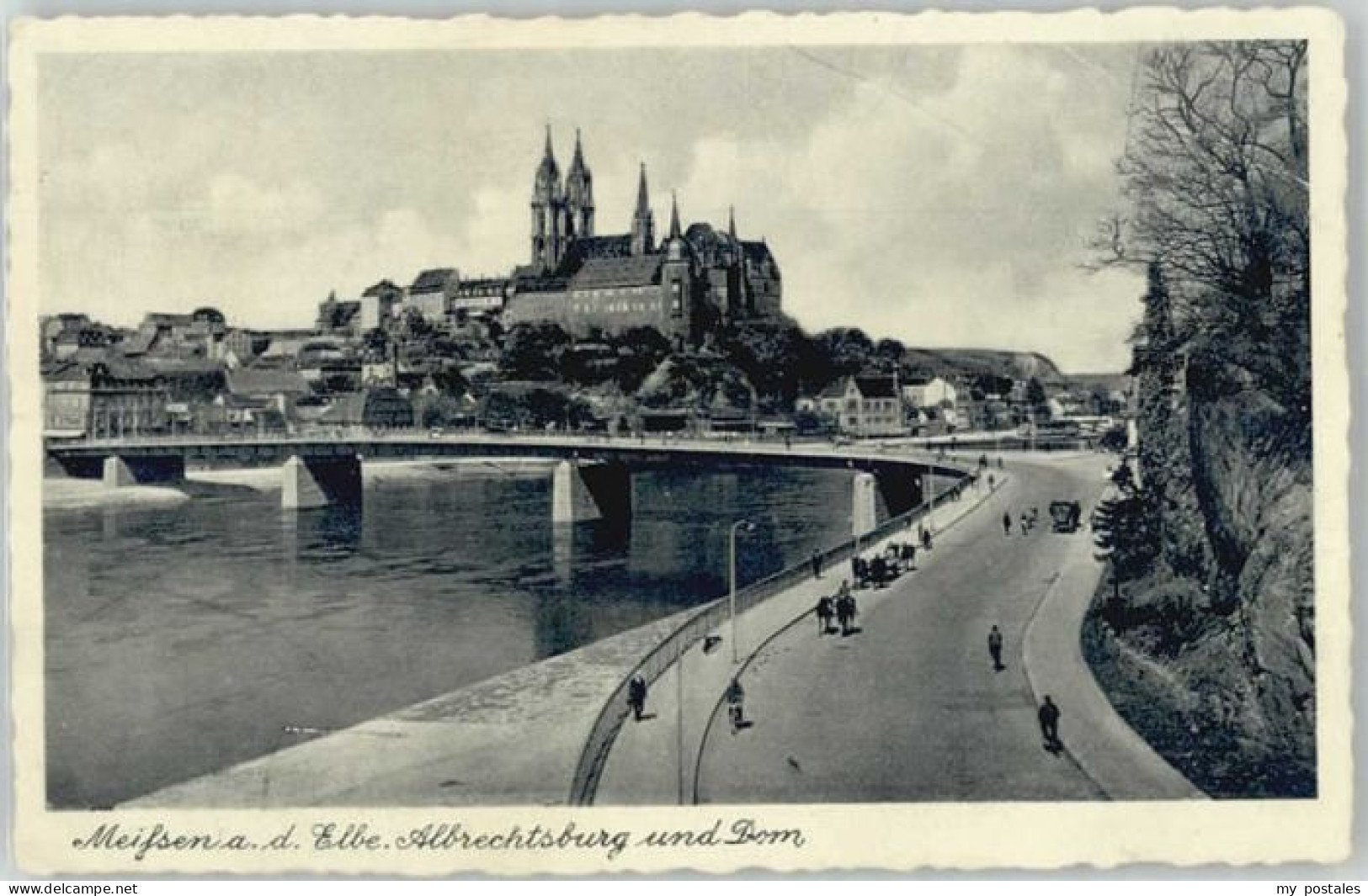 Meissen Elbe Sachsen Meissen Albrechtsburg