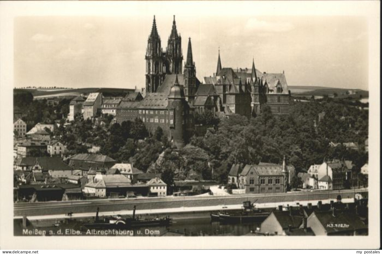 Meissen Elbe Sachsen Meissen Albrechtsburg Dom