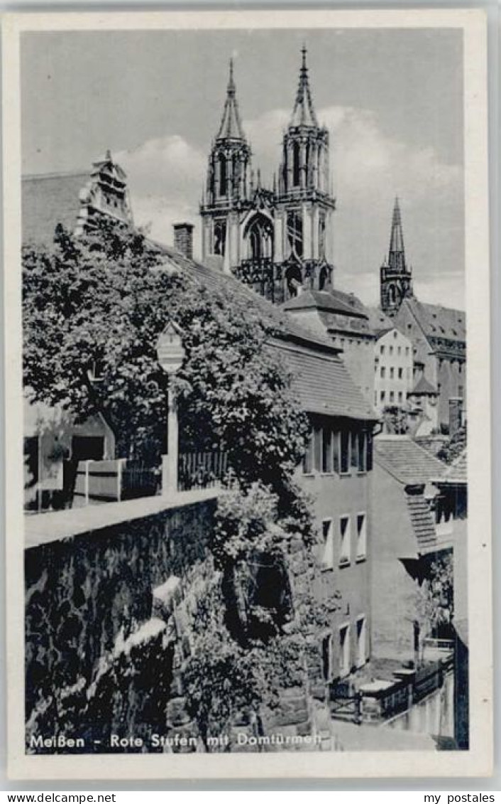 Meissen Elbe Sachsen Meissen Rote Stufen