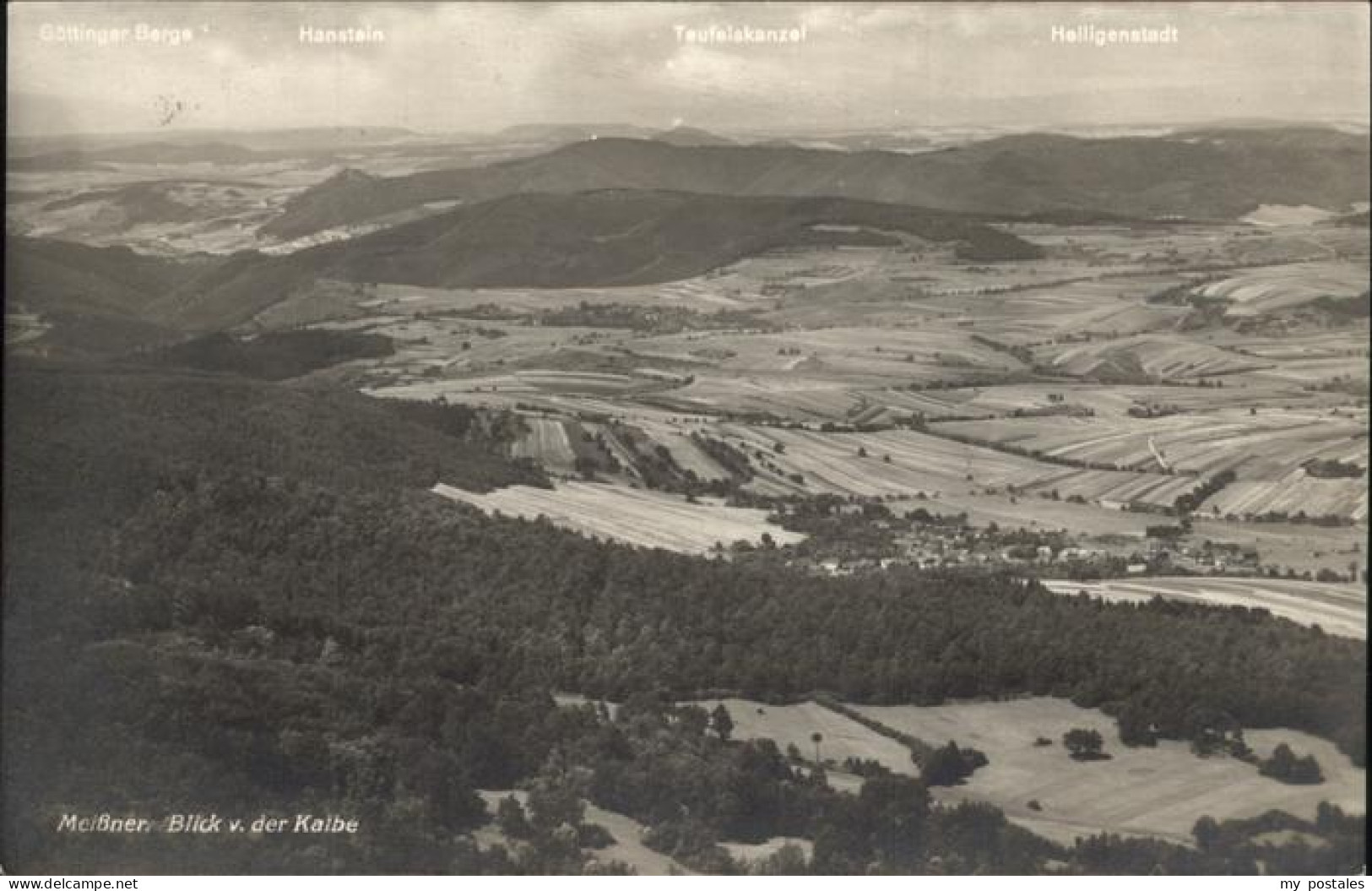 Meissner Blick von der Kalbe