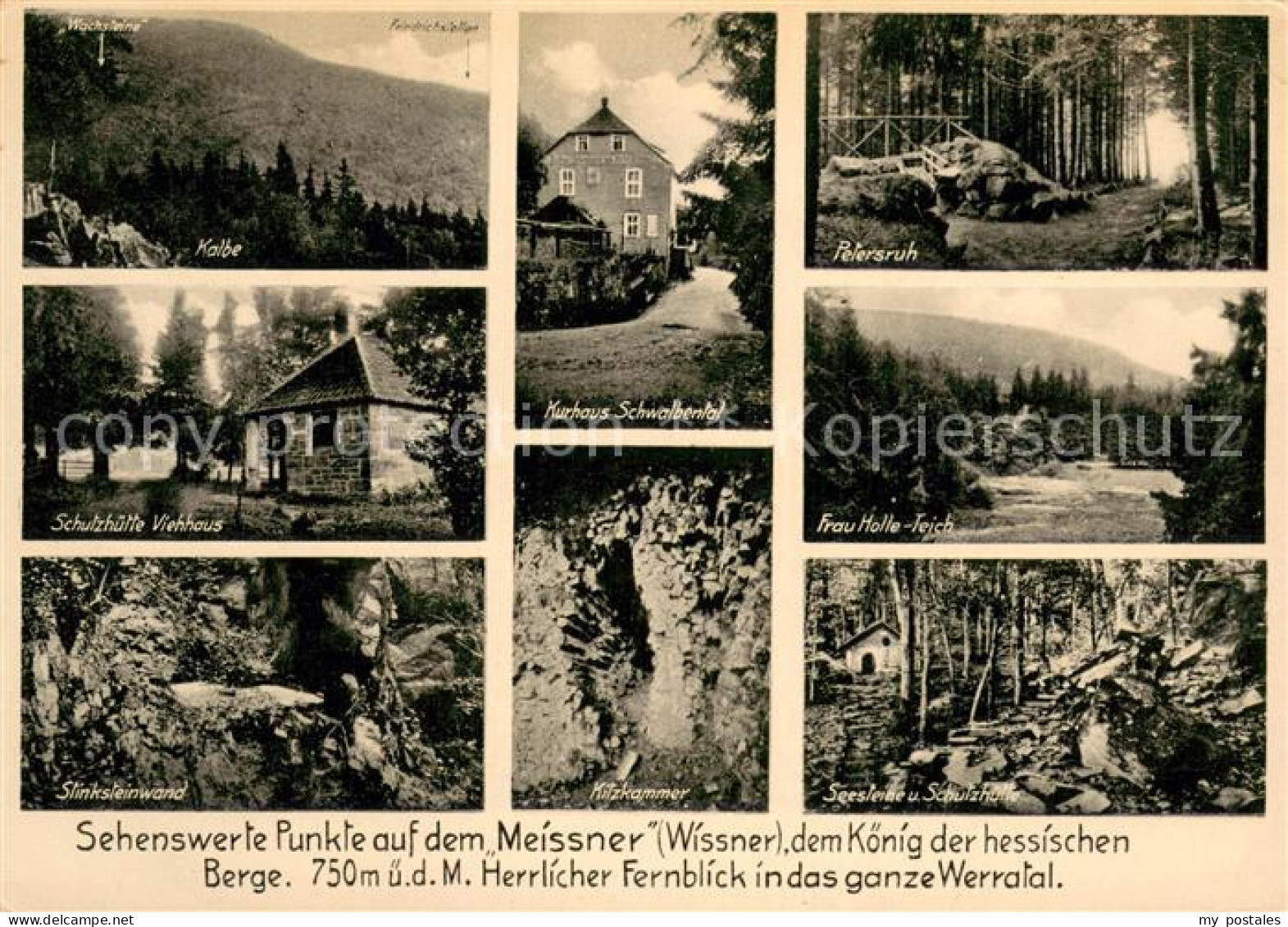 Meissner Kalbe Schutzhuette Viehhaus Stinksteinwand Kurhaus Schwalbental Kitzkam