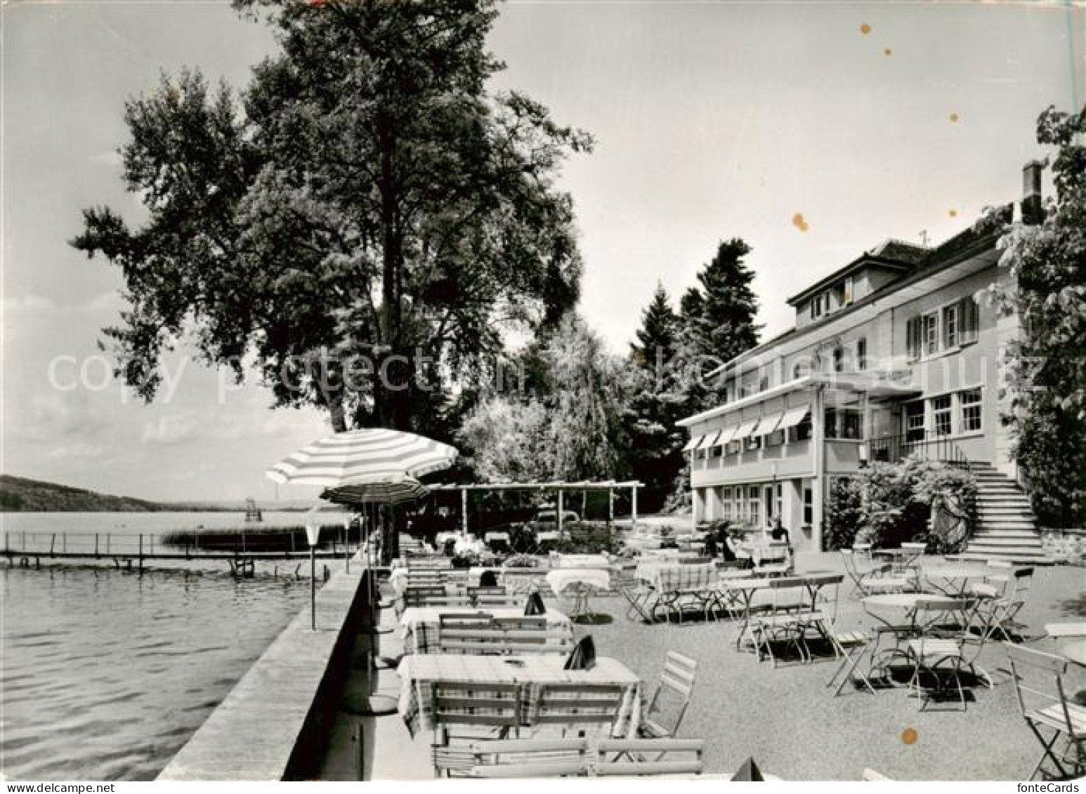 Meisterschwanden AG Hotel Seerose am Hallwilersee Terrasse