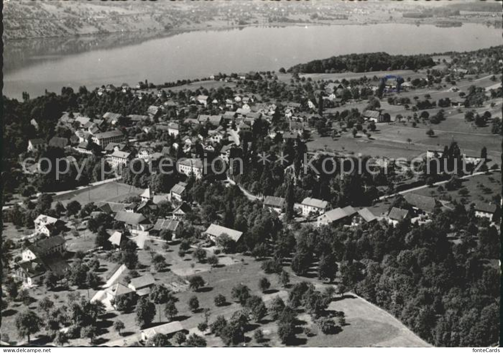 Meisterschwanden Fliegeraufnahme