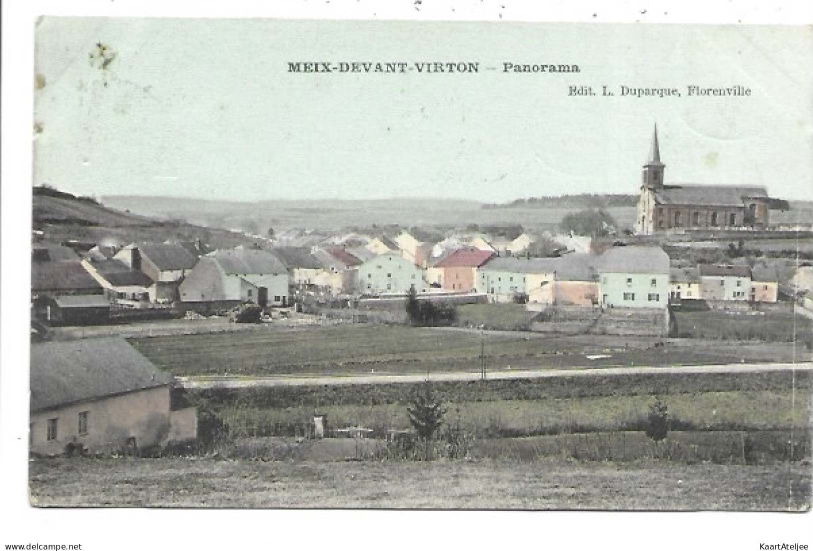 Meix-Devant-Virton - Panorama (in kleur).