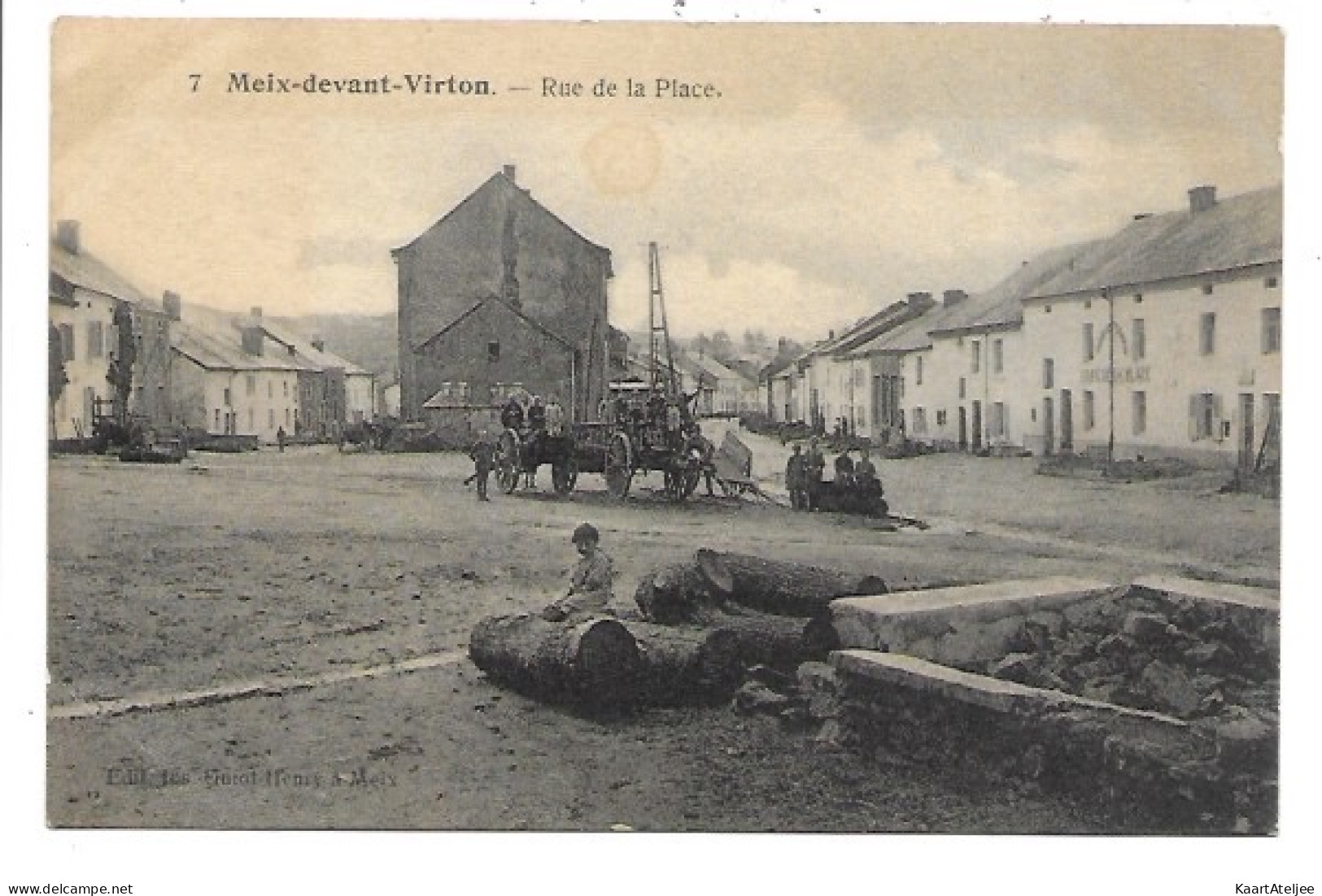 Meix-Devant-Virton - Rue de la Place.