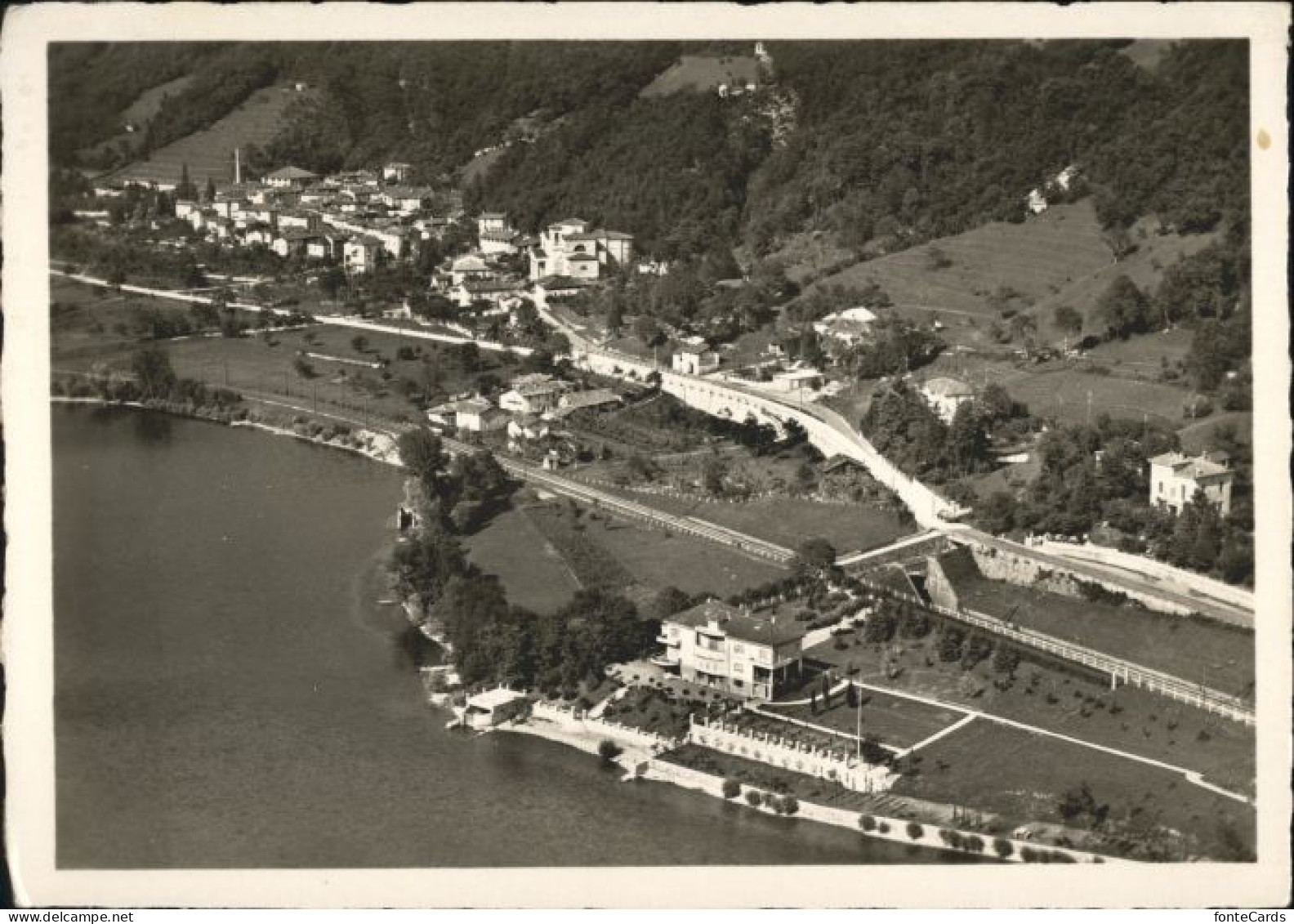 Melano Fliegeraufnahme