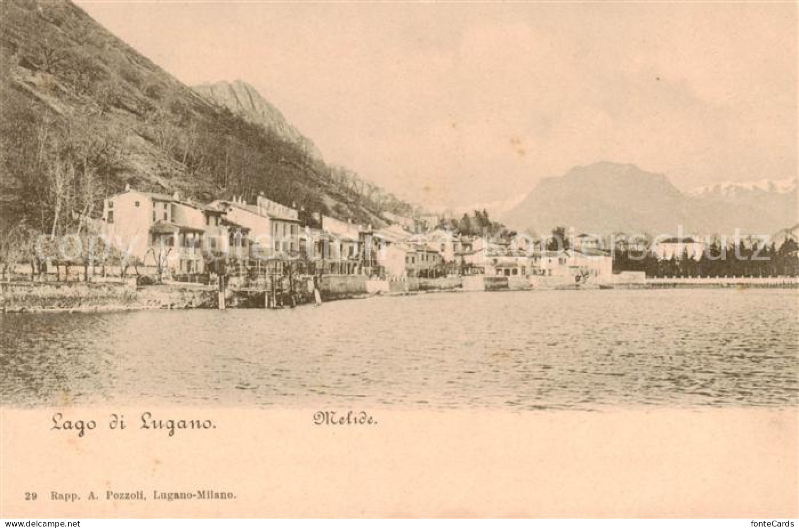 Melide Lago di Lugano Lago di Lugano