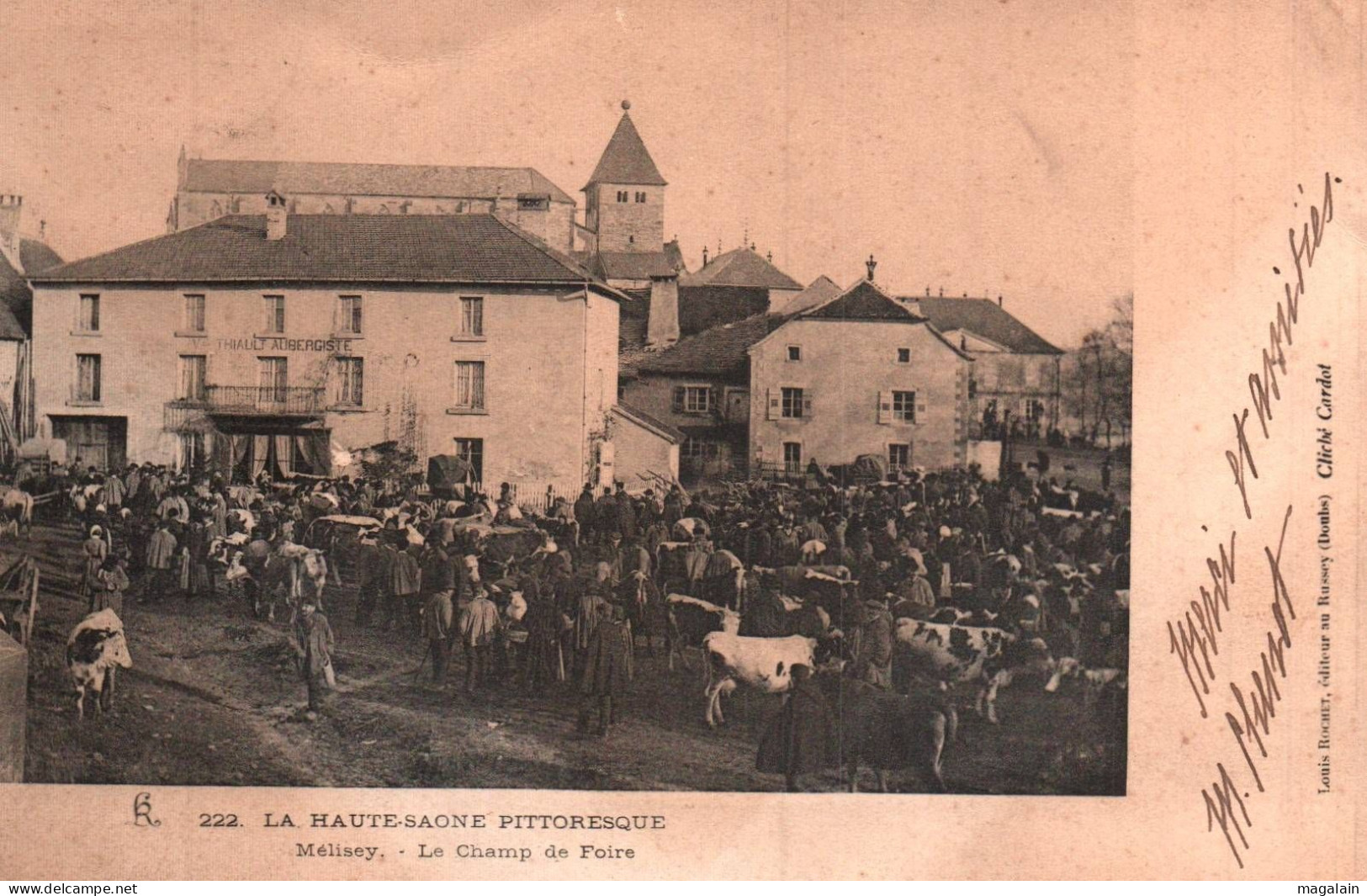 Mélisey : le champ de foire