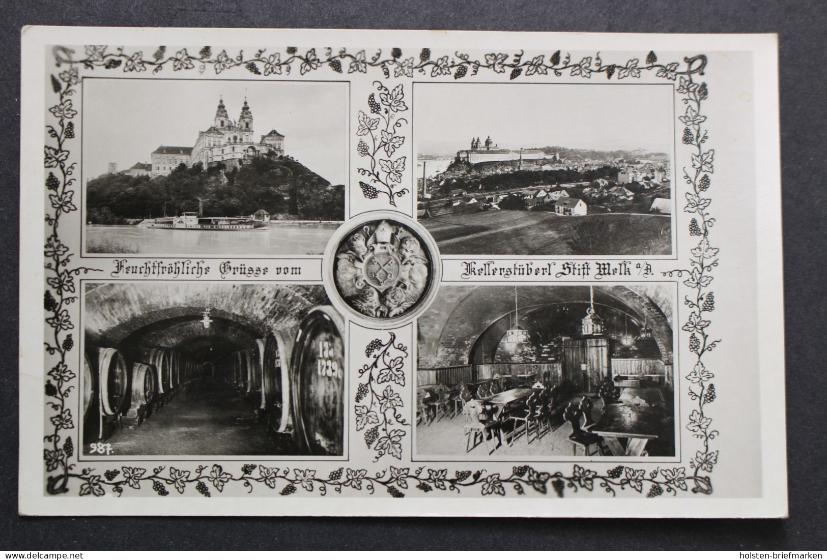 Melk, a.d. Donau, Ortsansicht, Stift Melk, Weinkeller, Kellerstüberl