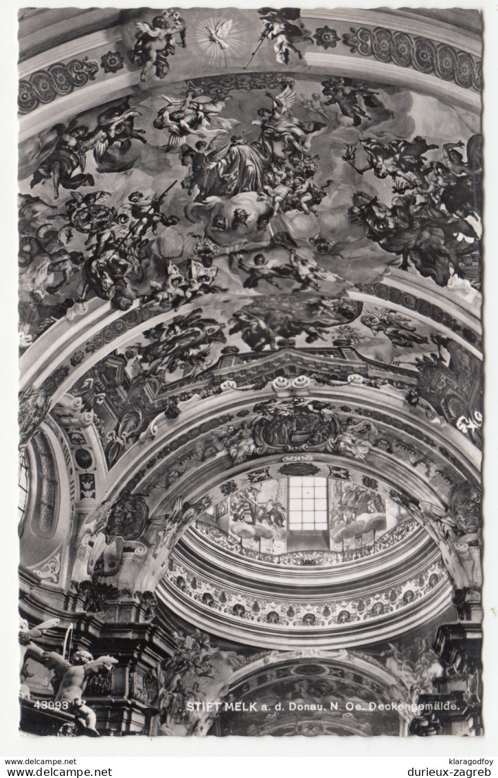 Melk Abbey old postcard unused b171115