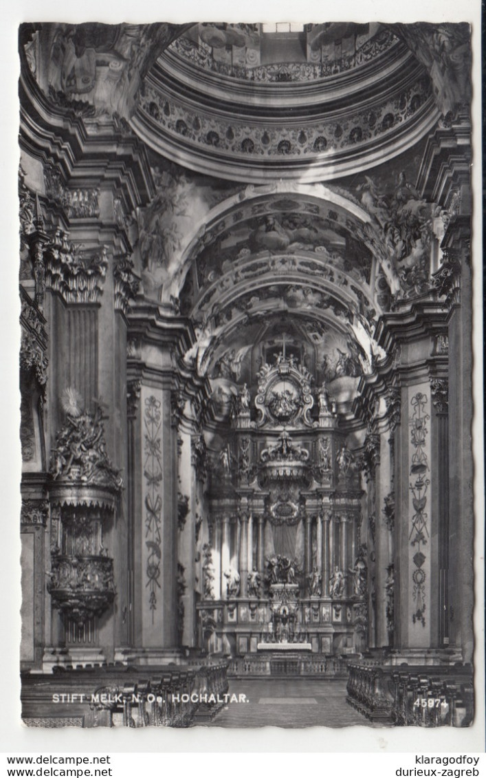 Melk Abbey old postcard unused b181010