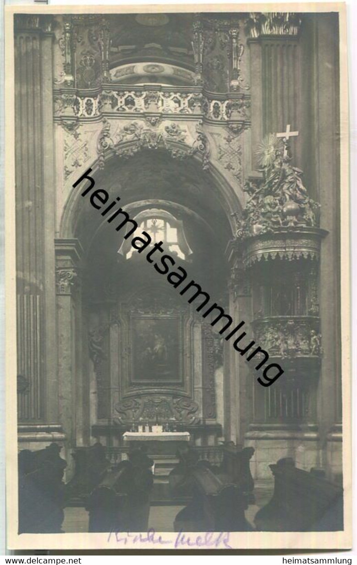 Melk an der Donau - Pfarrkirche - Foto-AK 20er Jahre - Verlag E. Prasser Melk