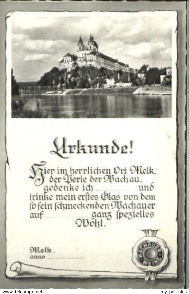 Melk Donau Melk Wachau Urkunde