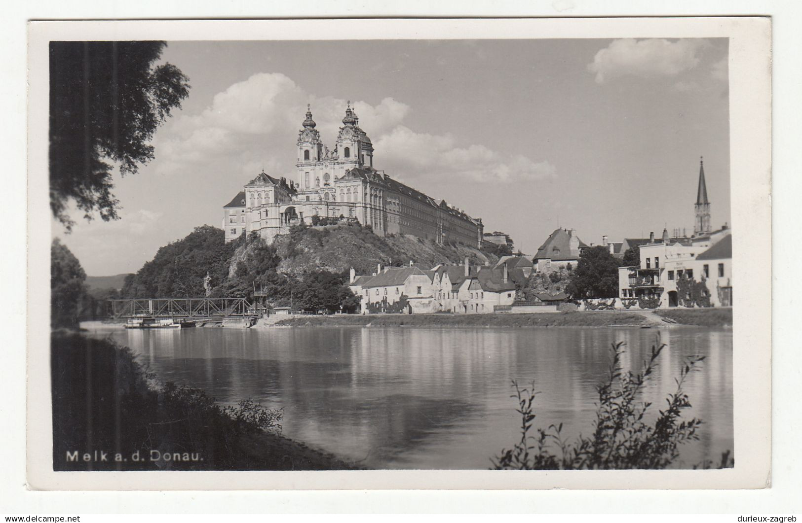 Melk old postcard not posted b180411*