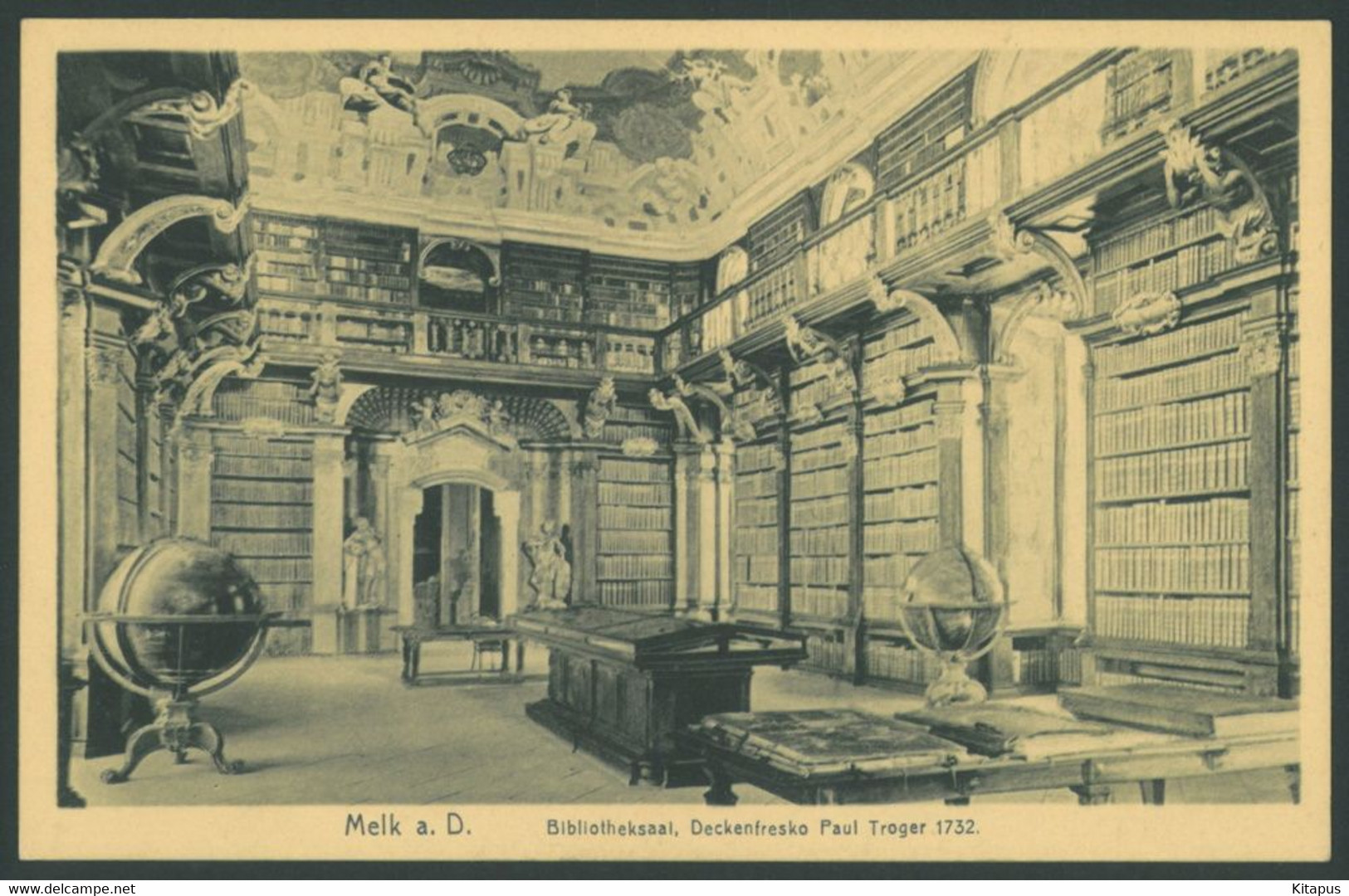 MELK vintage postcard Austria