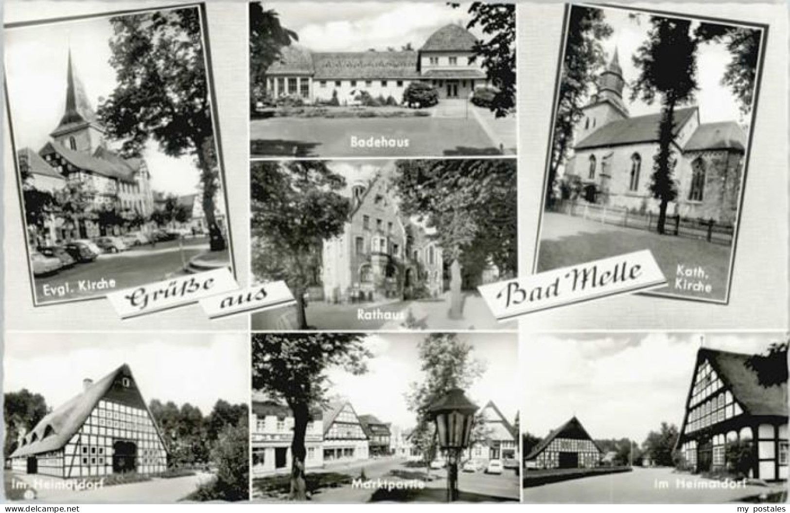 Melle Osnabrueck Melle Badehaus Rathaus Heimatdorf