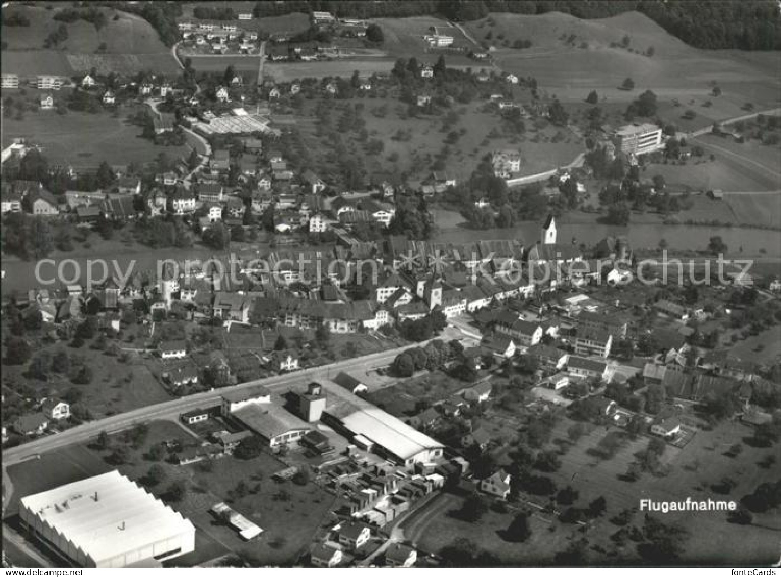 Mellingen AG Fliegeraufnahme