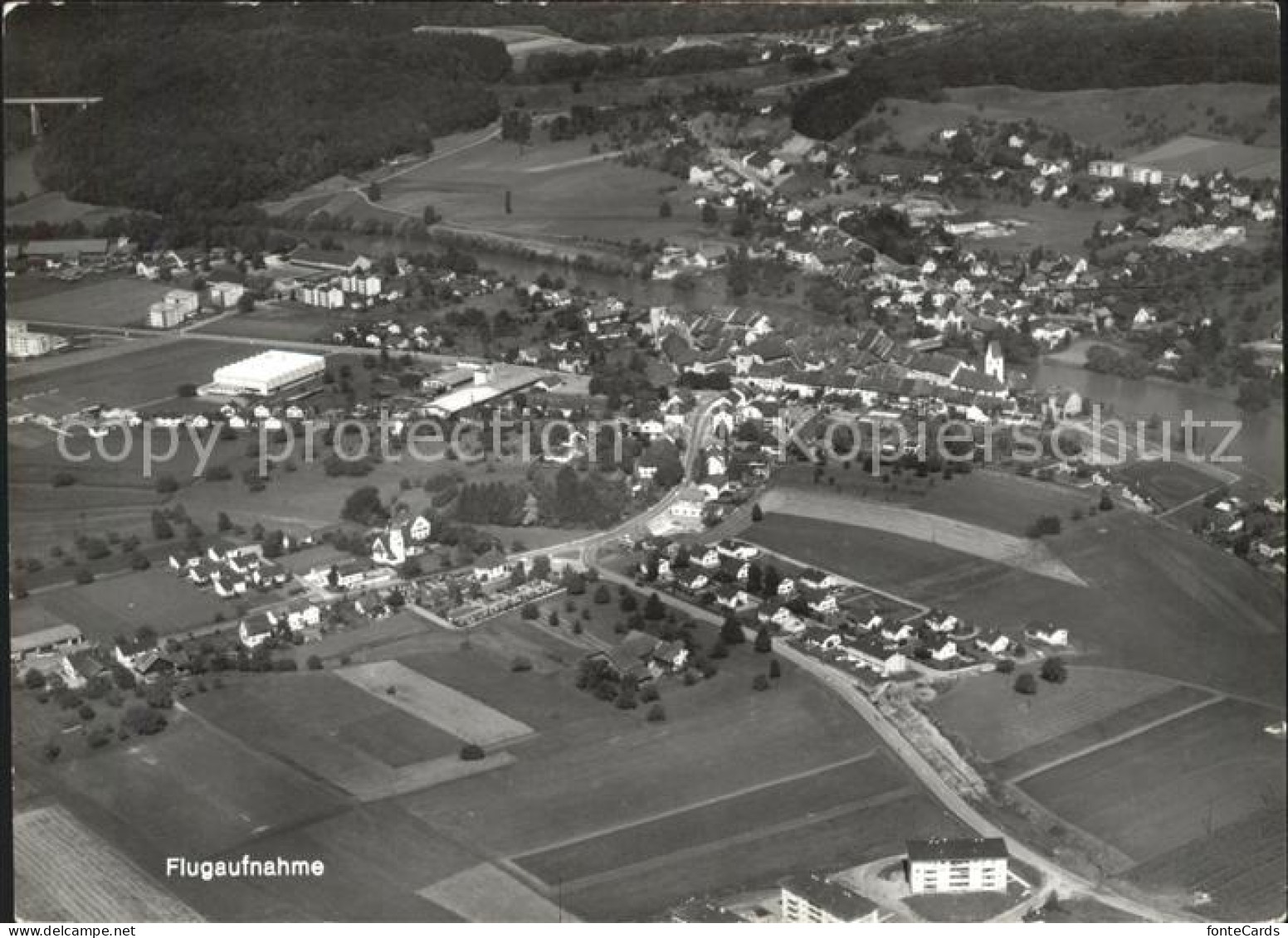 Mellingen AG Fliegeraufnahme