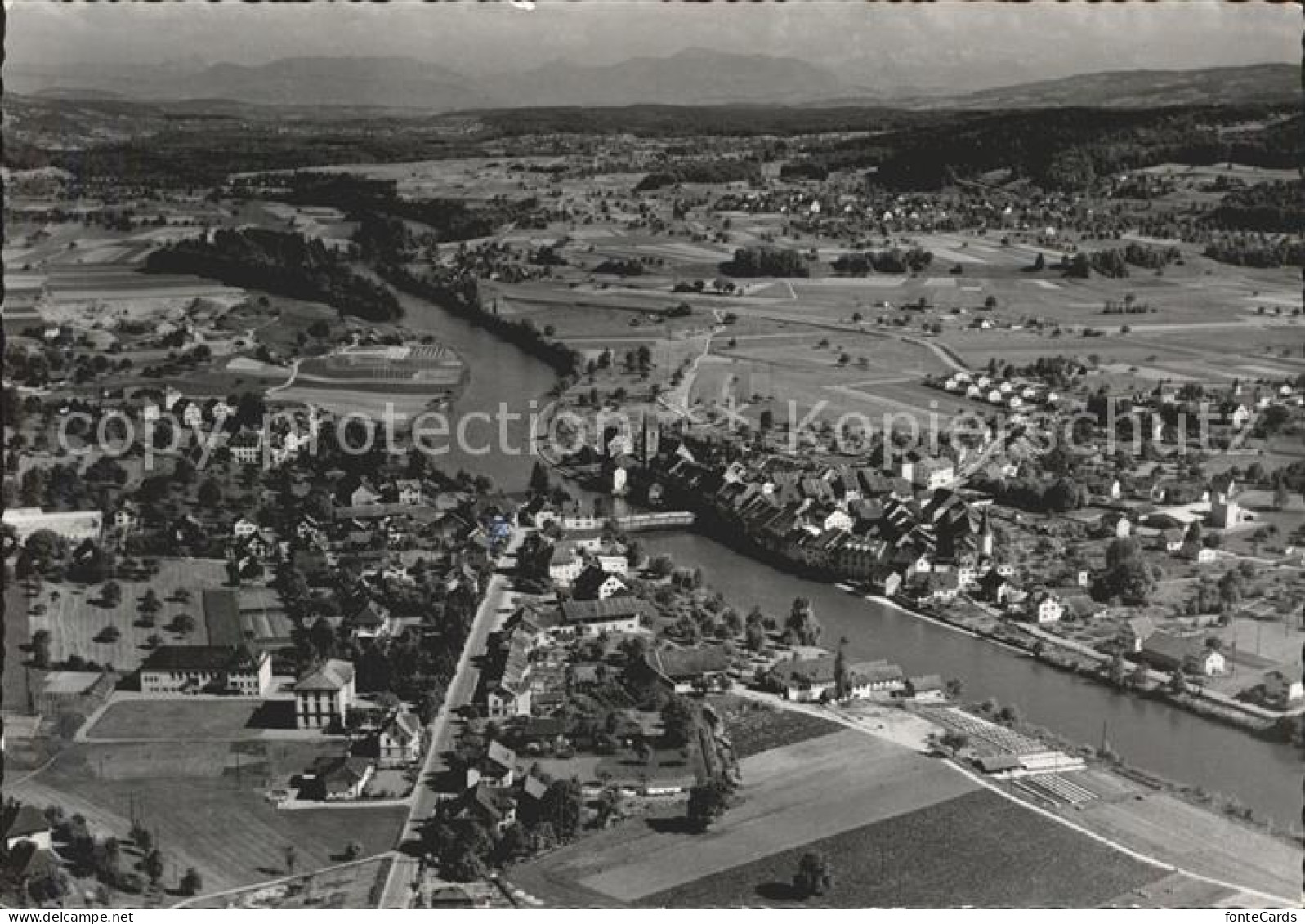 Mellingen AG Fliegeraufnahme