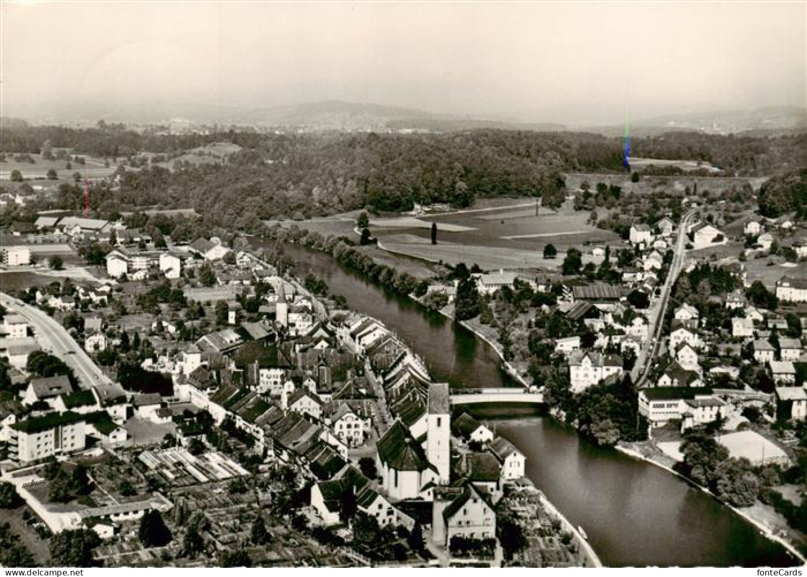 Mellingen AG Fliegeraufnahme