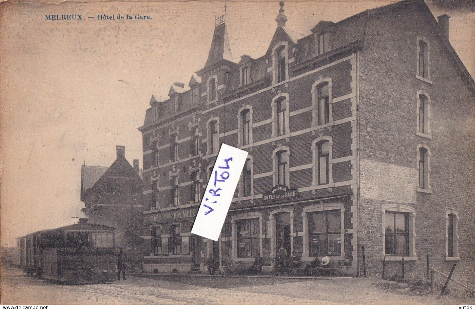 Melreux Hotton Hôtel de la Gare TRAM VICINAL