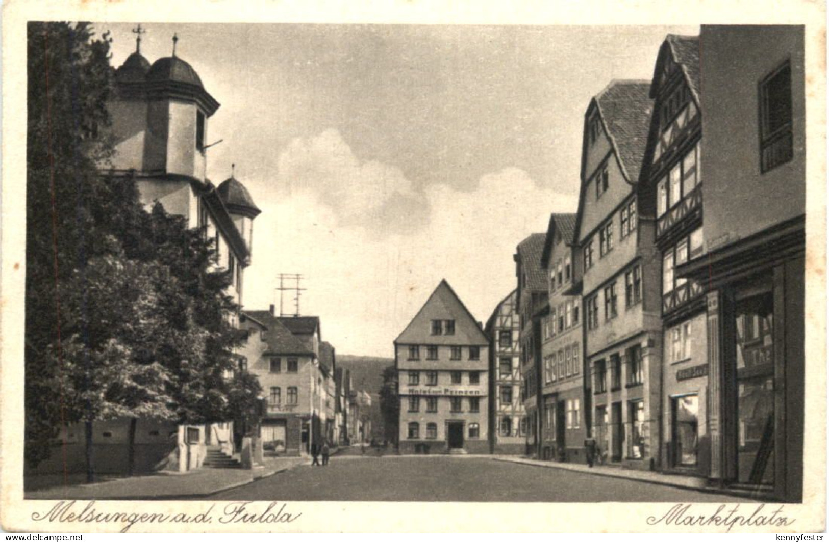 Melsungen an der Fulda - Marktplatz
