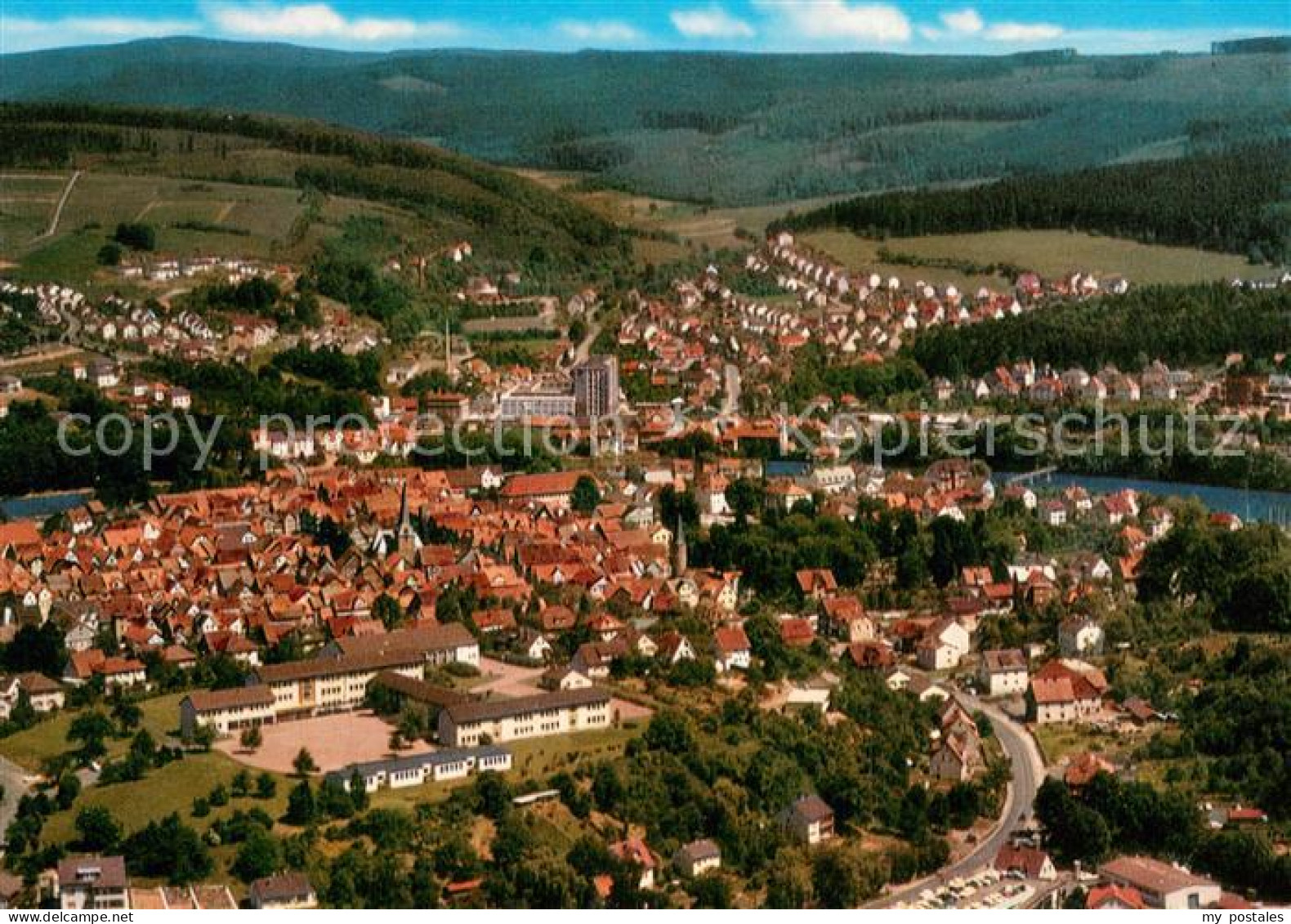 Melsungen Fulda Fliegeraufnahme