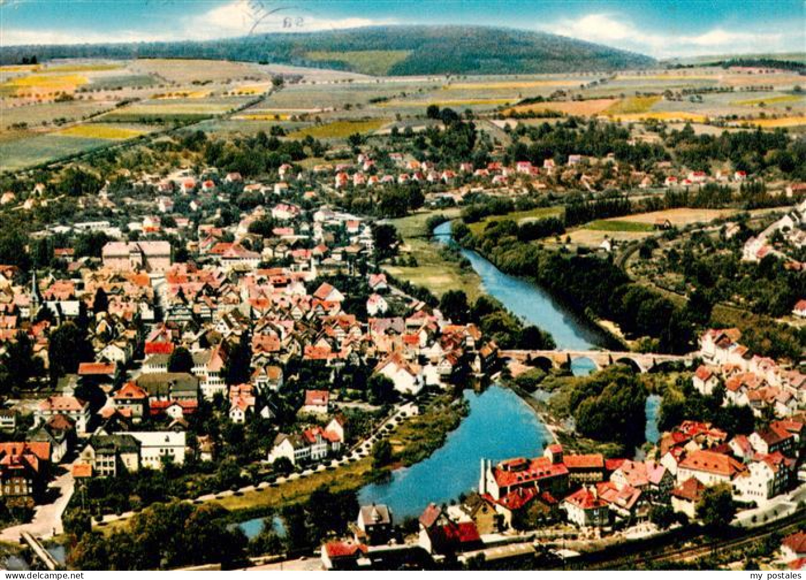 Melsungen Fulda Fliegeraufnahme