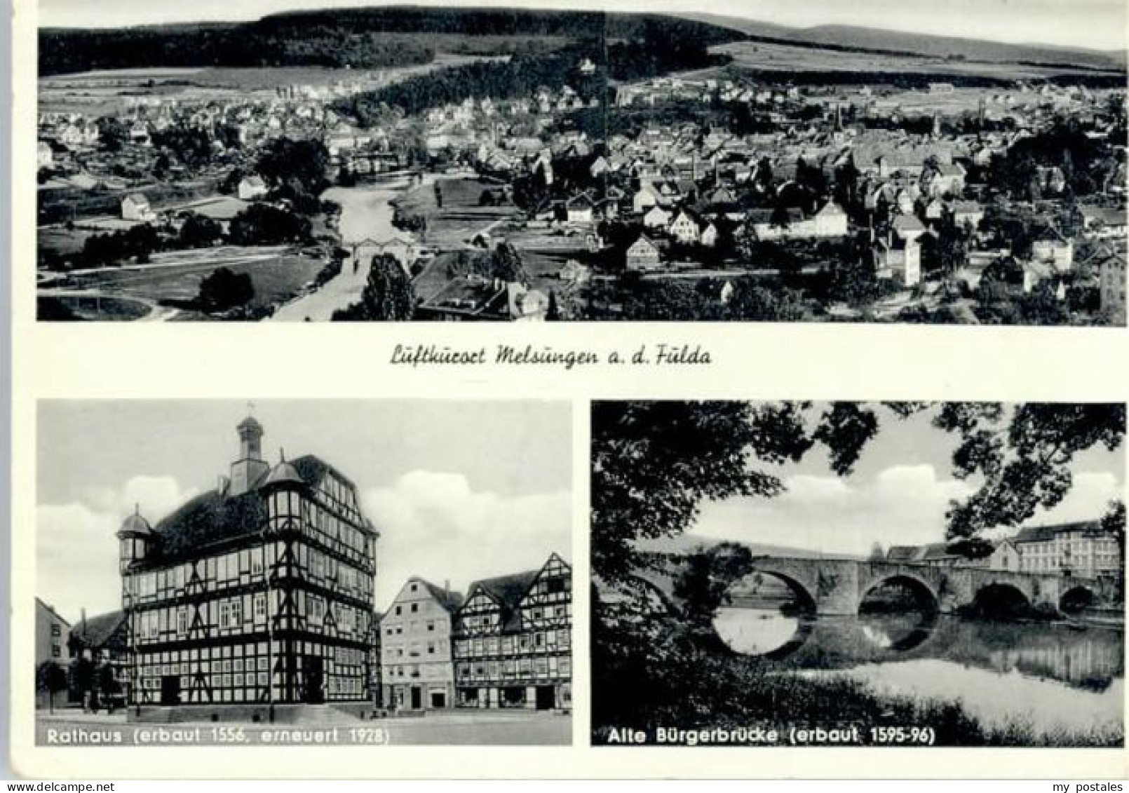 Melsungen Fulda Melsungen Buergerbruecke *