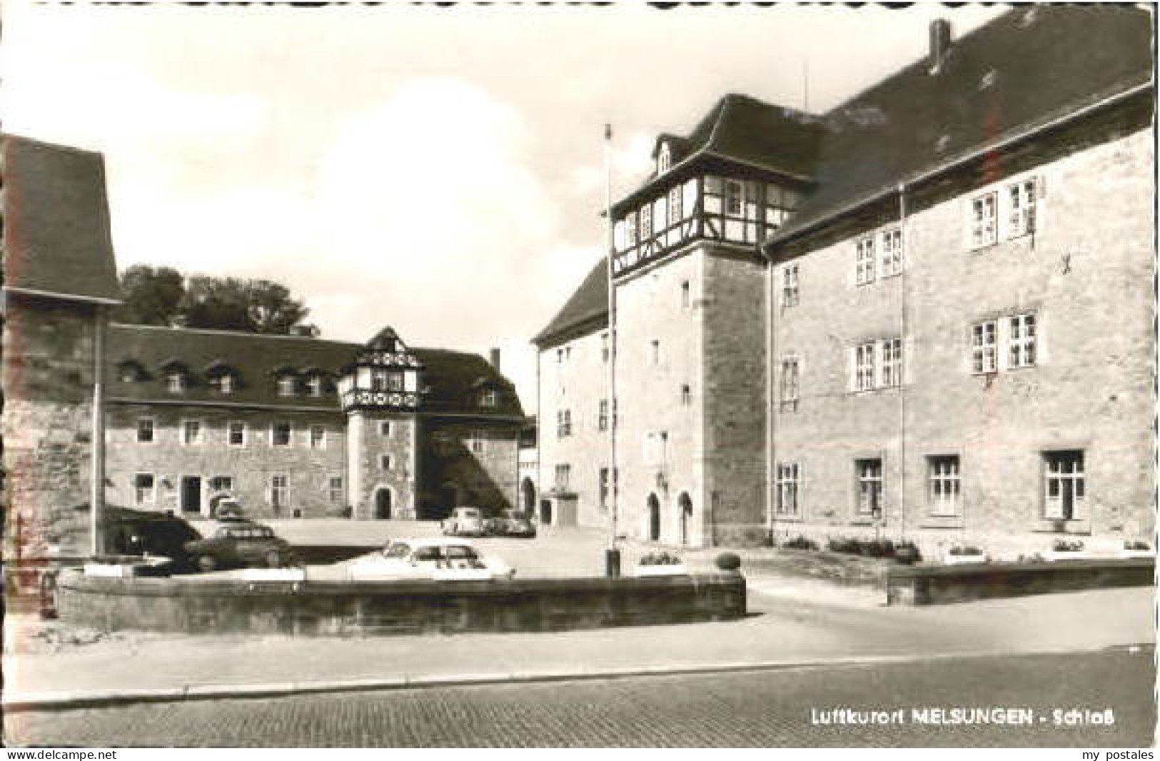 Melsungen Fulda Melsungen Schloss x 1960