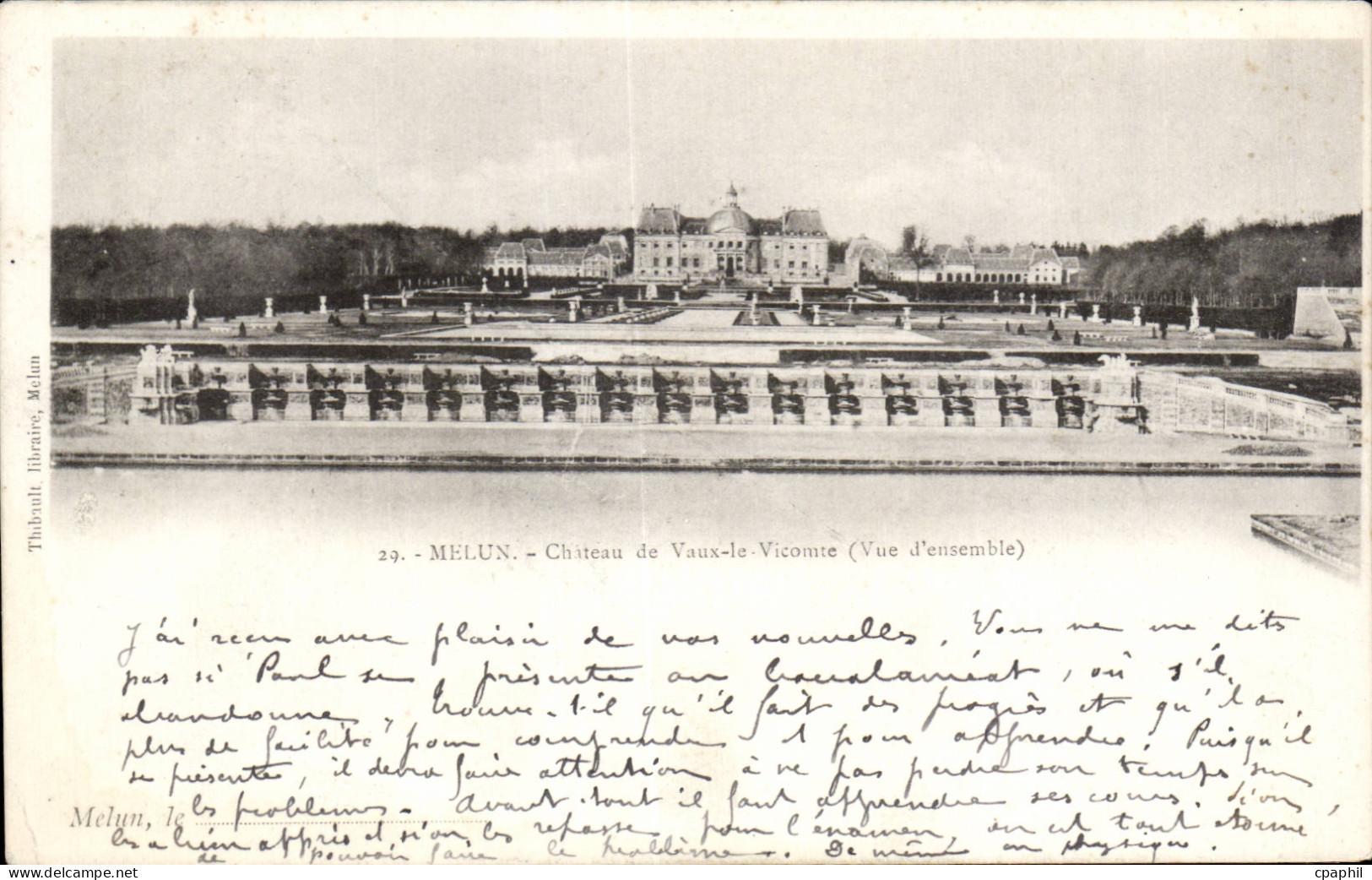 Melun - Chateau de Vaux le Vicomte - CPA