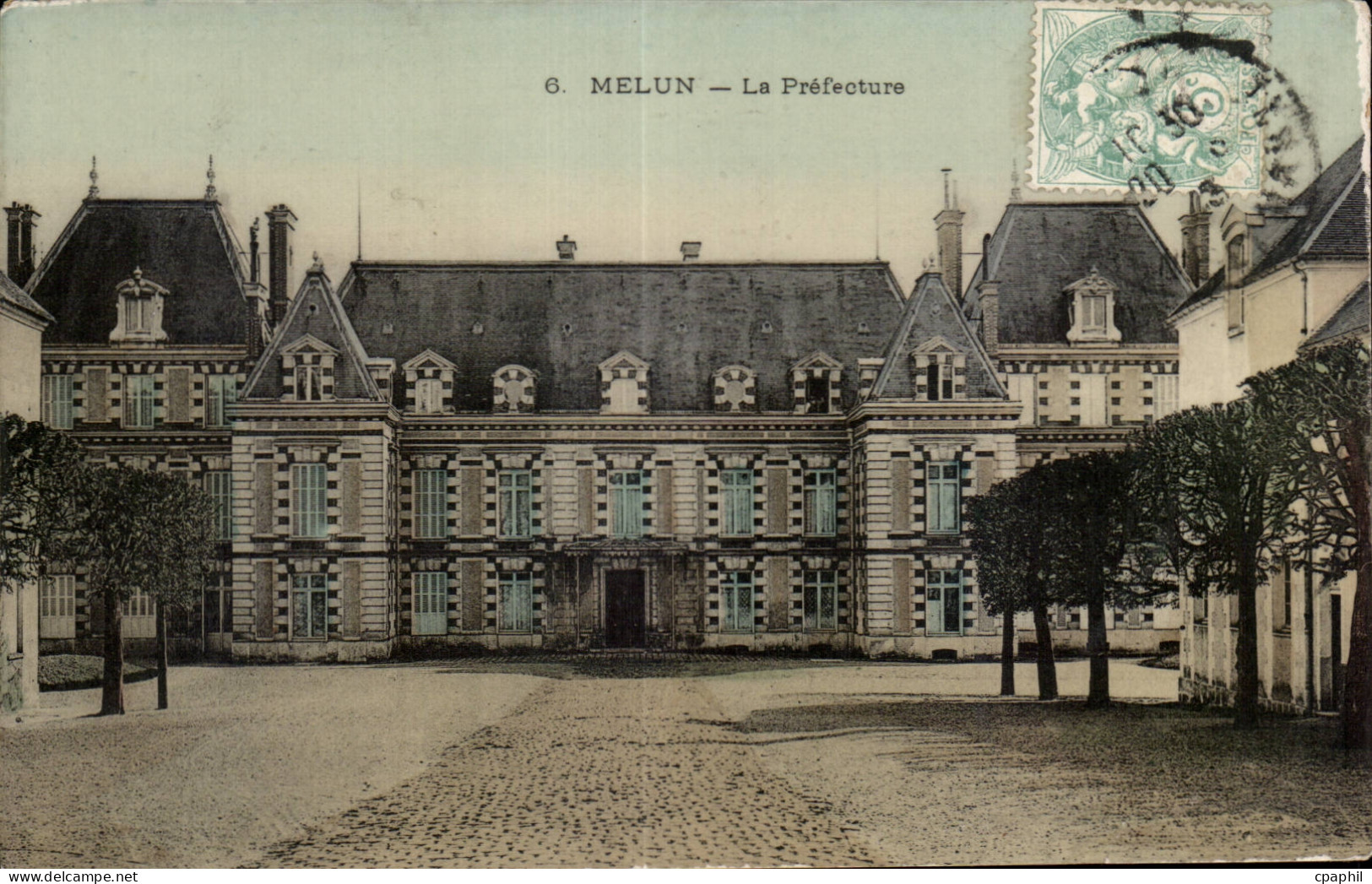 Melun - La Prefecture - CPA