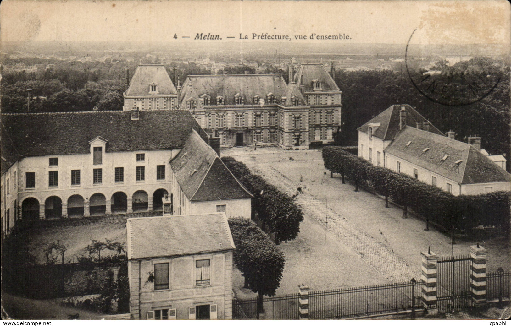Melun - La Prefecture - CPA
