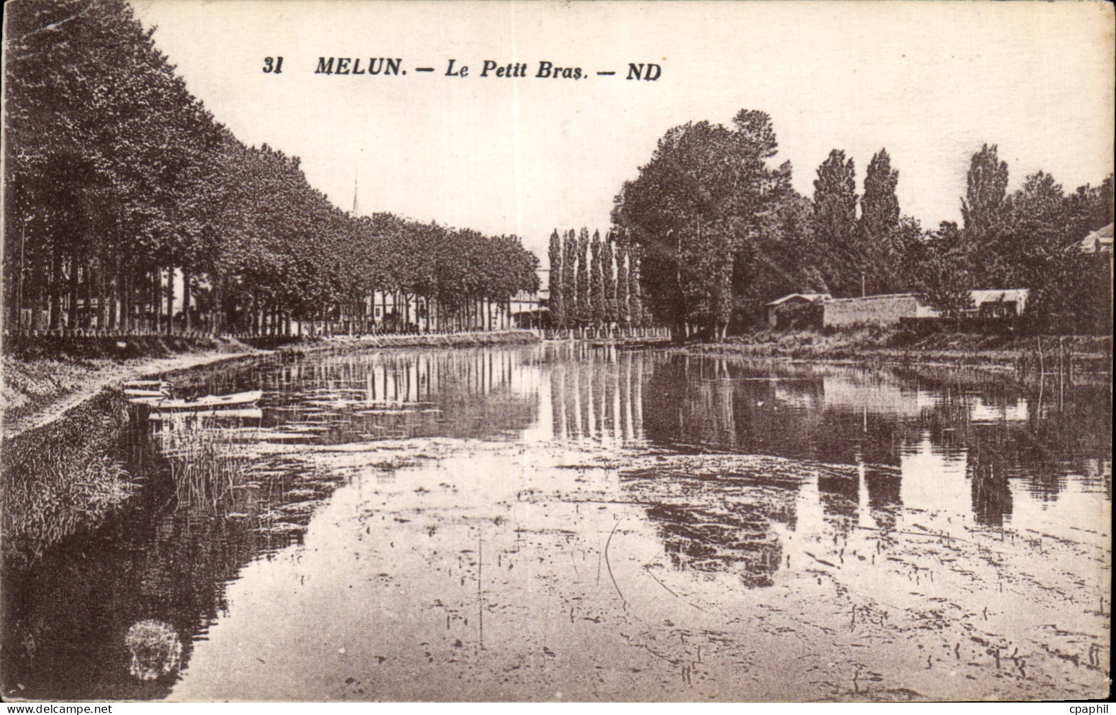 Melun - Le Petit Bras - CPA