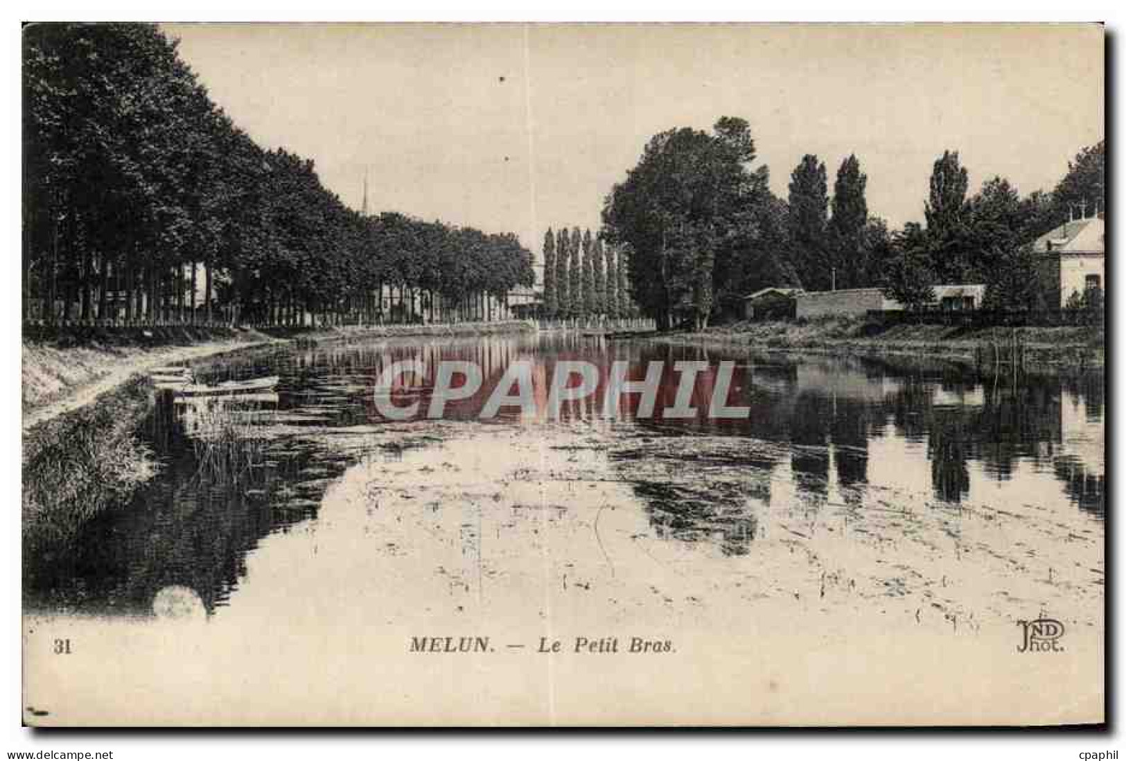 Melun - Le Petit Bras - CPA