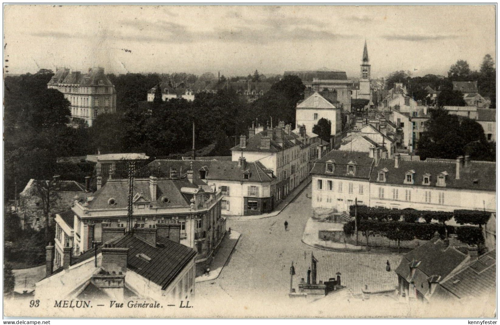 Melun - vue generale