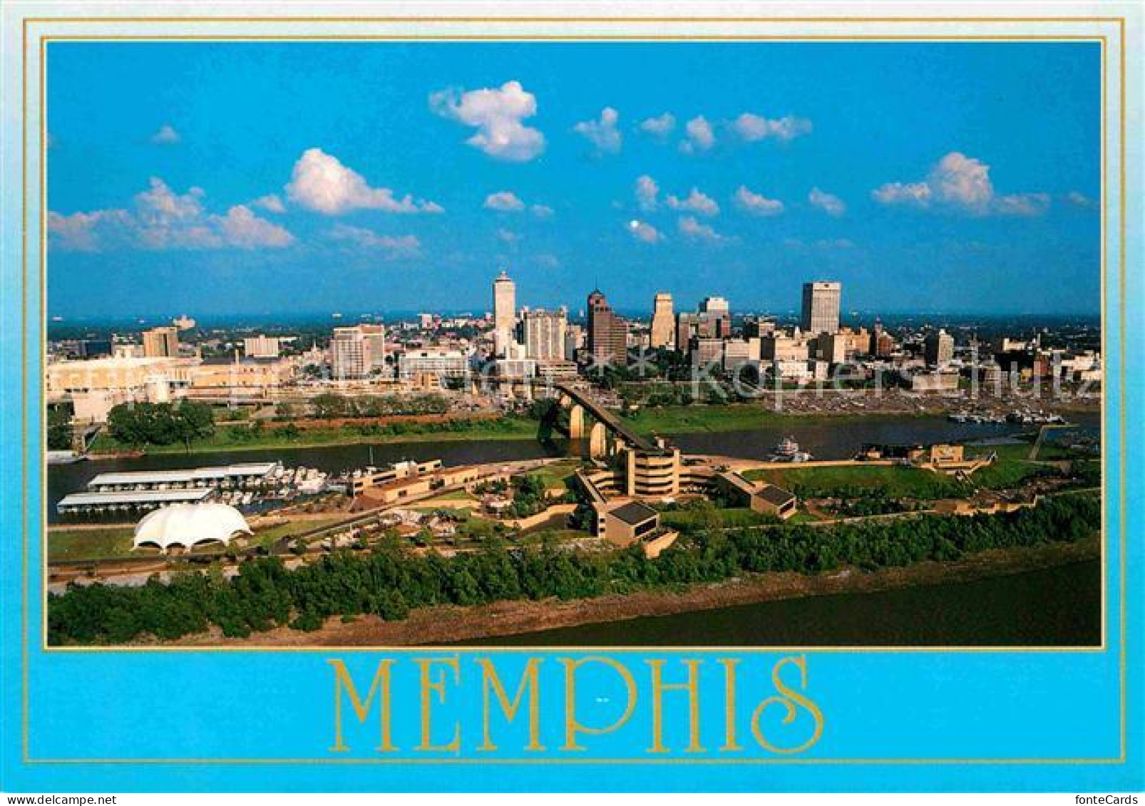 Memphis Tennessee Fliegeraufnahme