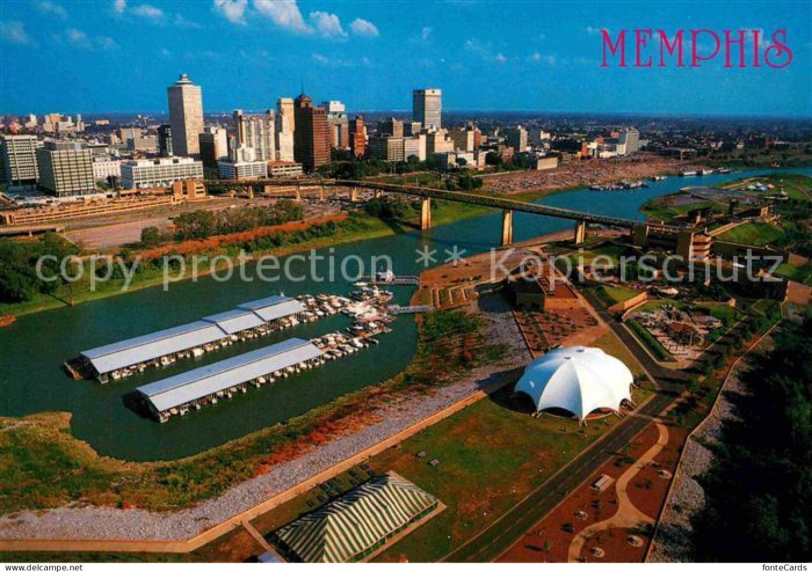 Memphis Tennessee Skyline