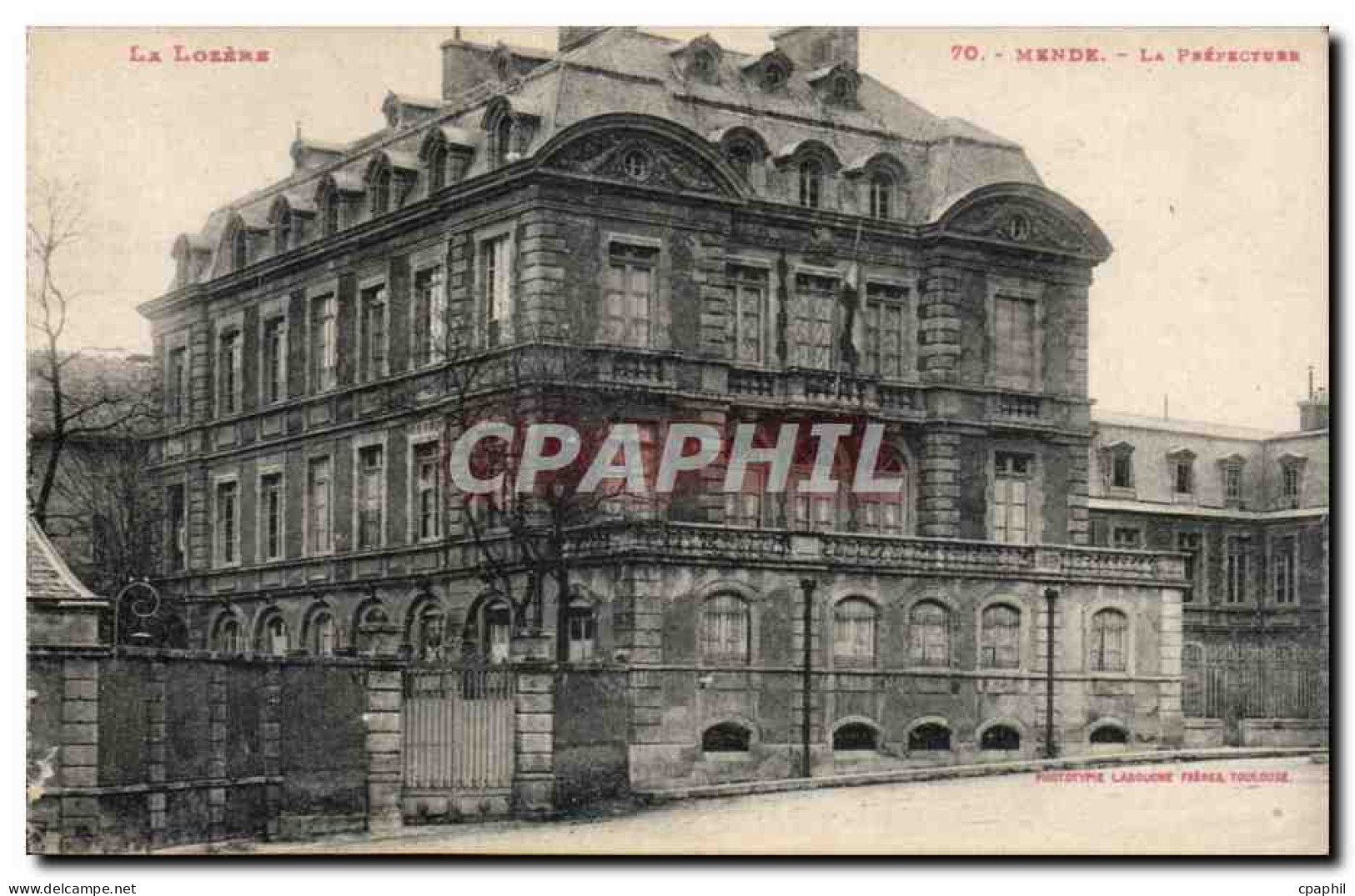 Mende - La Prefecture - CPA