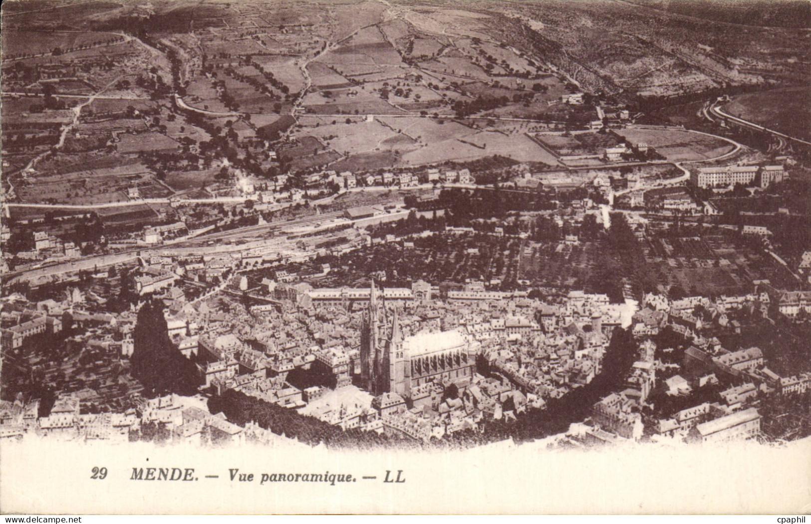 Mende - Vue Generale - CPA