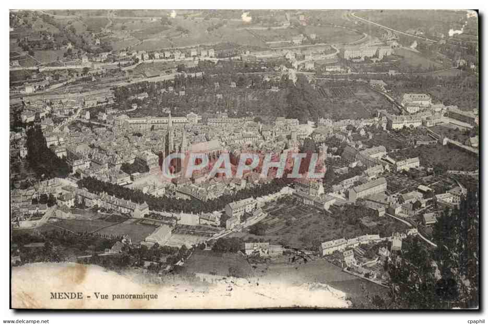 Mende - Vue Generale - CPA