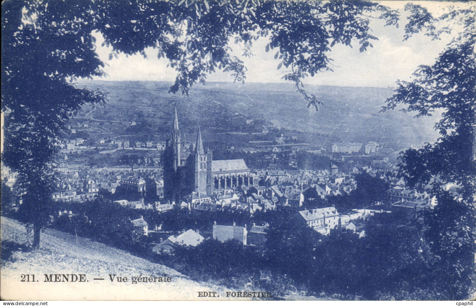 Mende - Vue Generale - CPA