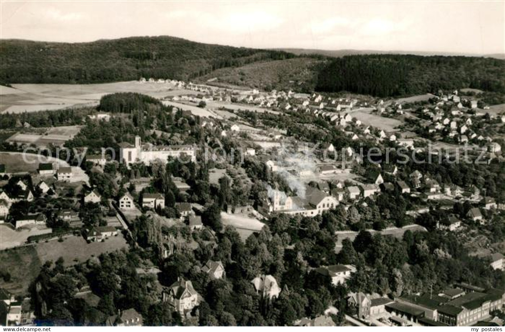 Menden Sauerland Fliegeraufnahme