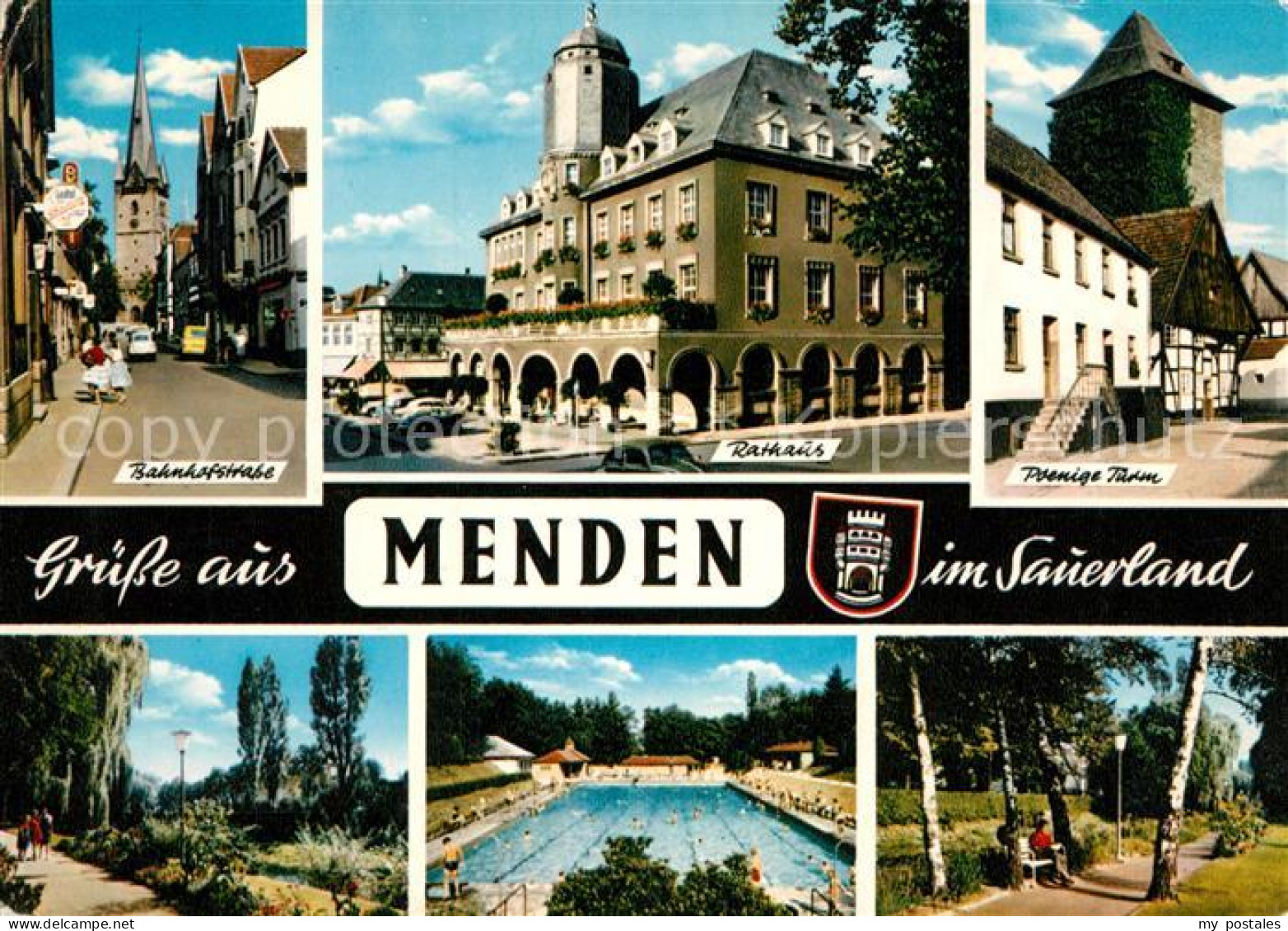 Menden Sauerland Rathaus Bahnhofstrasse