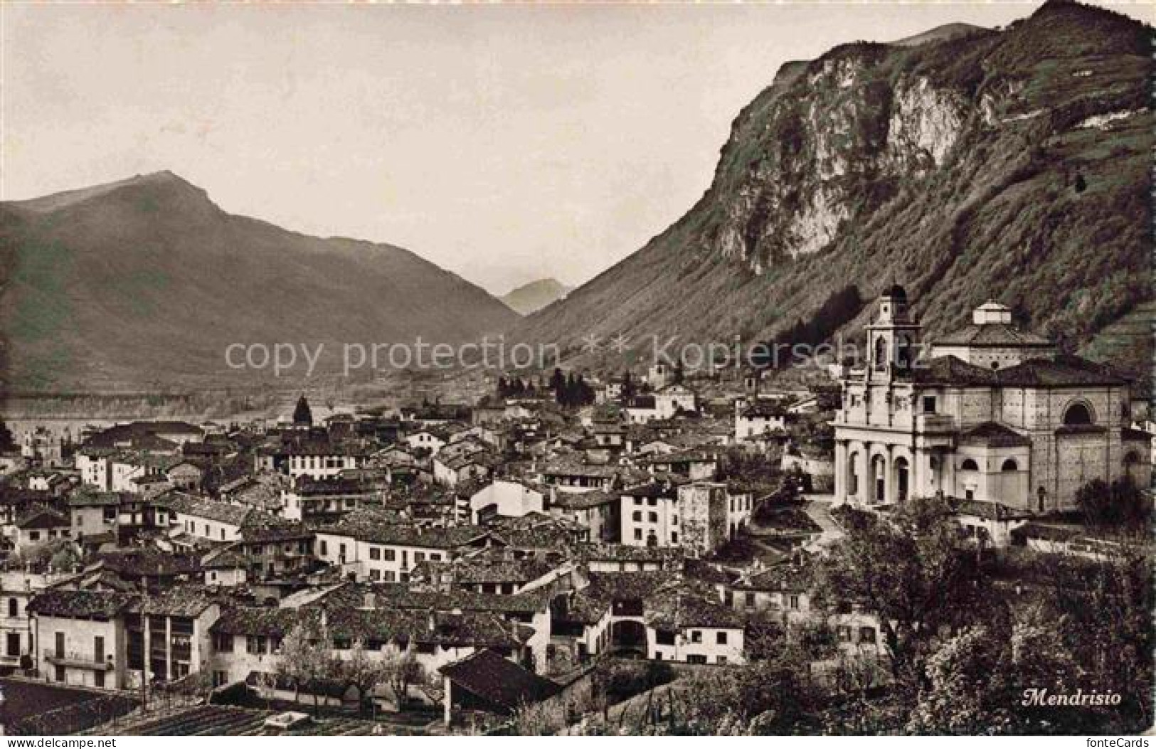 Mendrisio TI Panorama